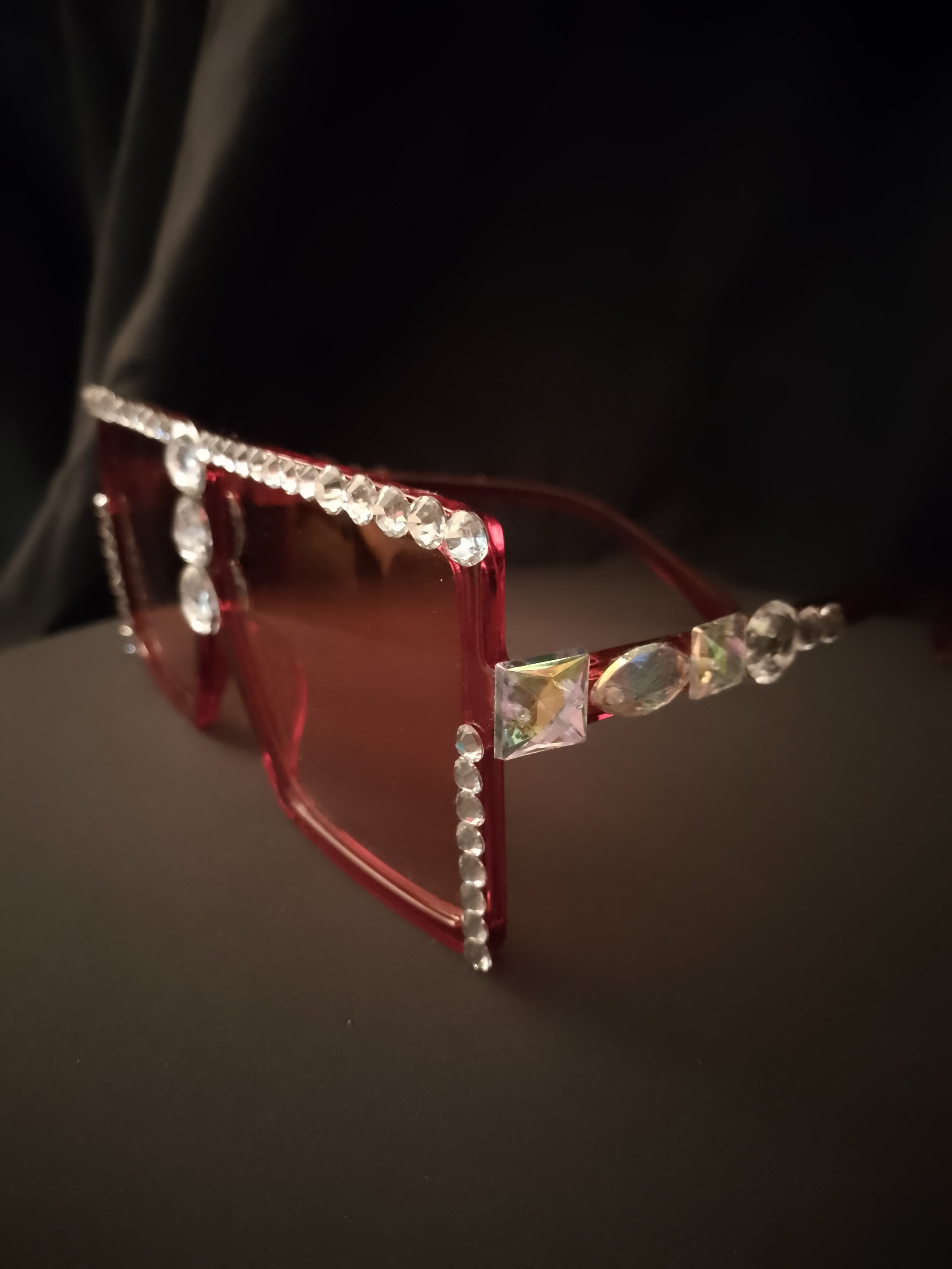 Heavenly Cherry High Status Unisex Translucent Frame Glasses