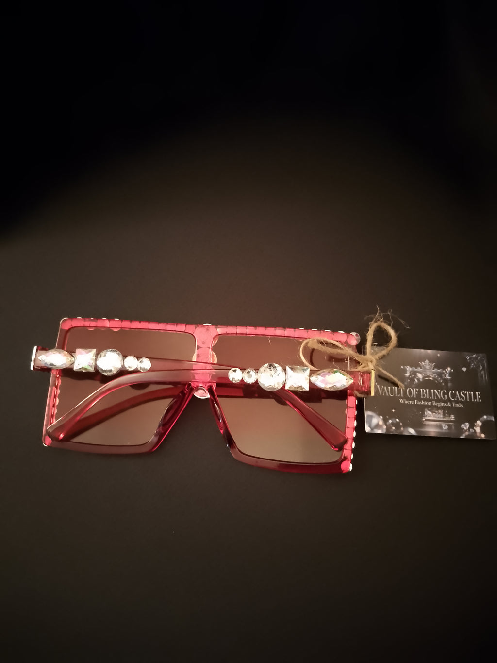 Heavenly Cherry High Status Unisex Translucent Frame Glasses