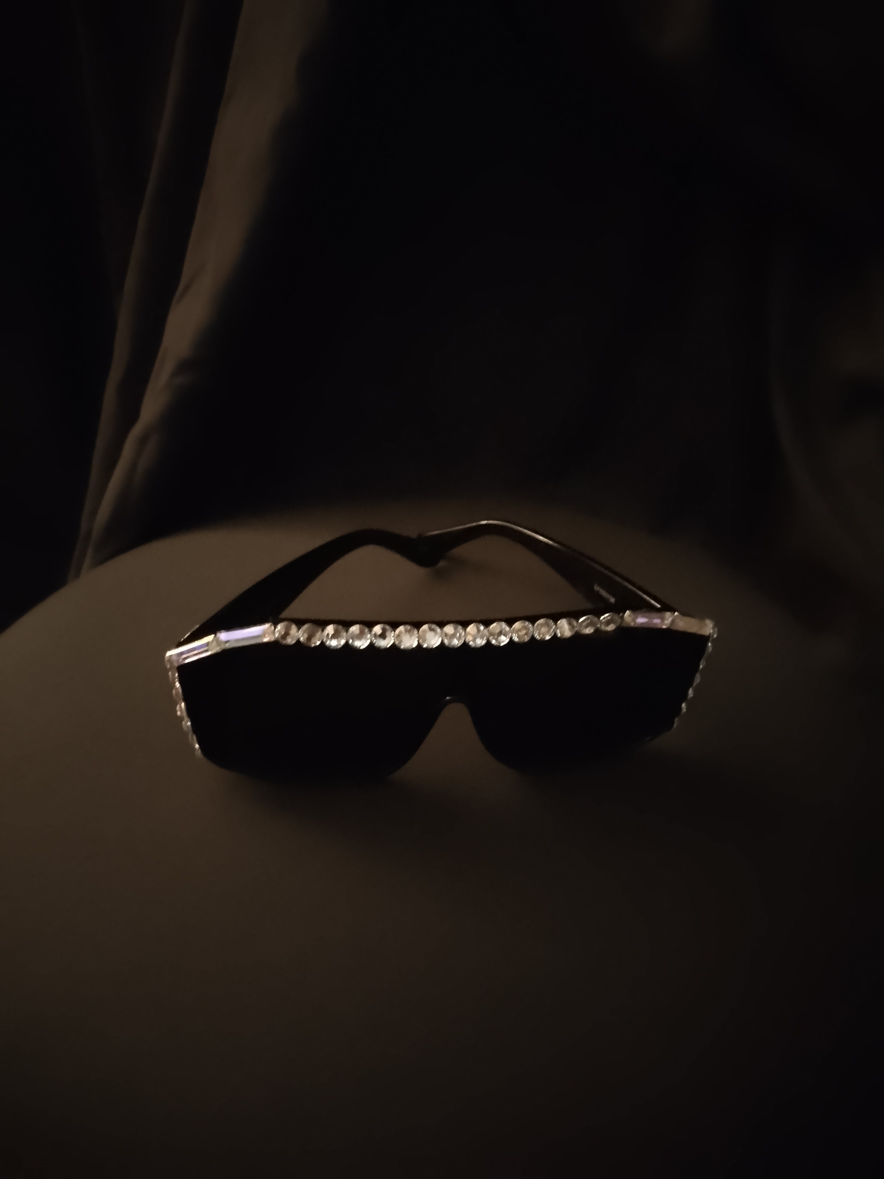 Treasured Evolution Blacked Out Ink Men's Shade Glasses