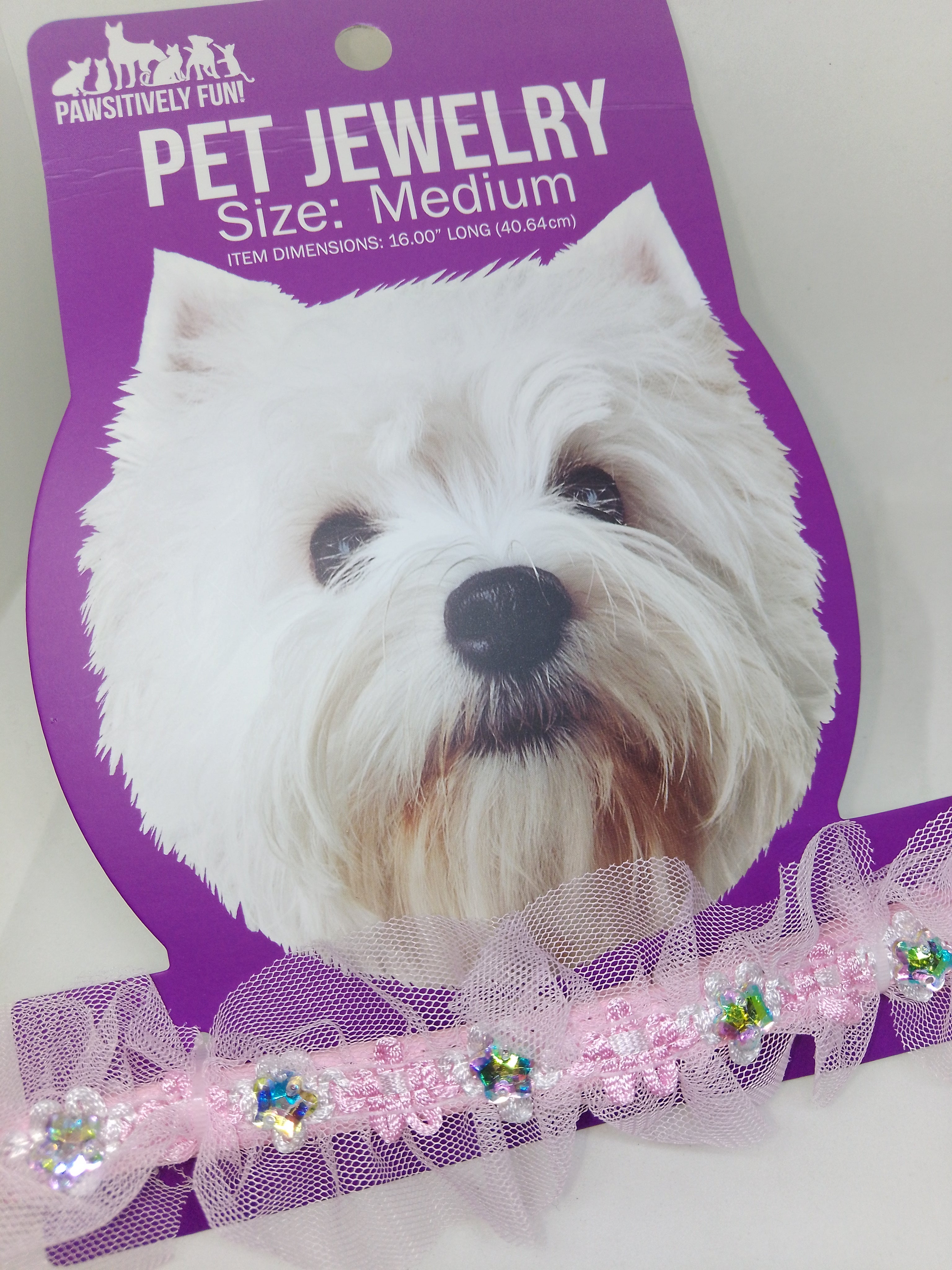 Bright & Happy Silkenpetal Fur Baby Pet Collar