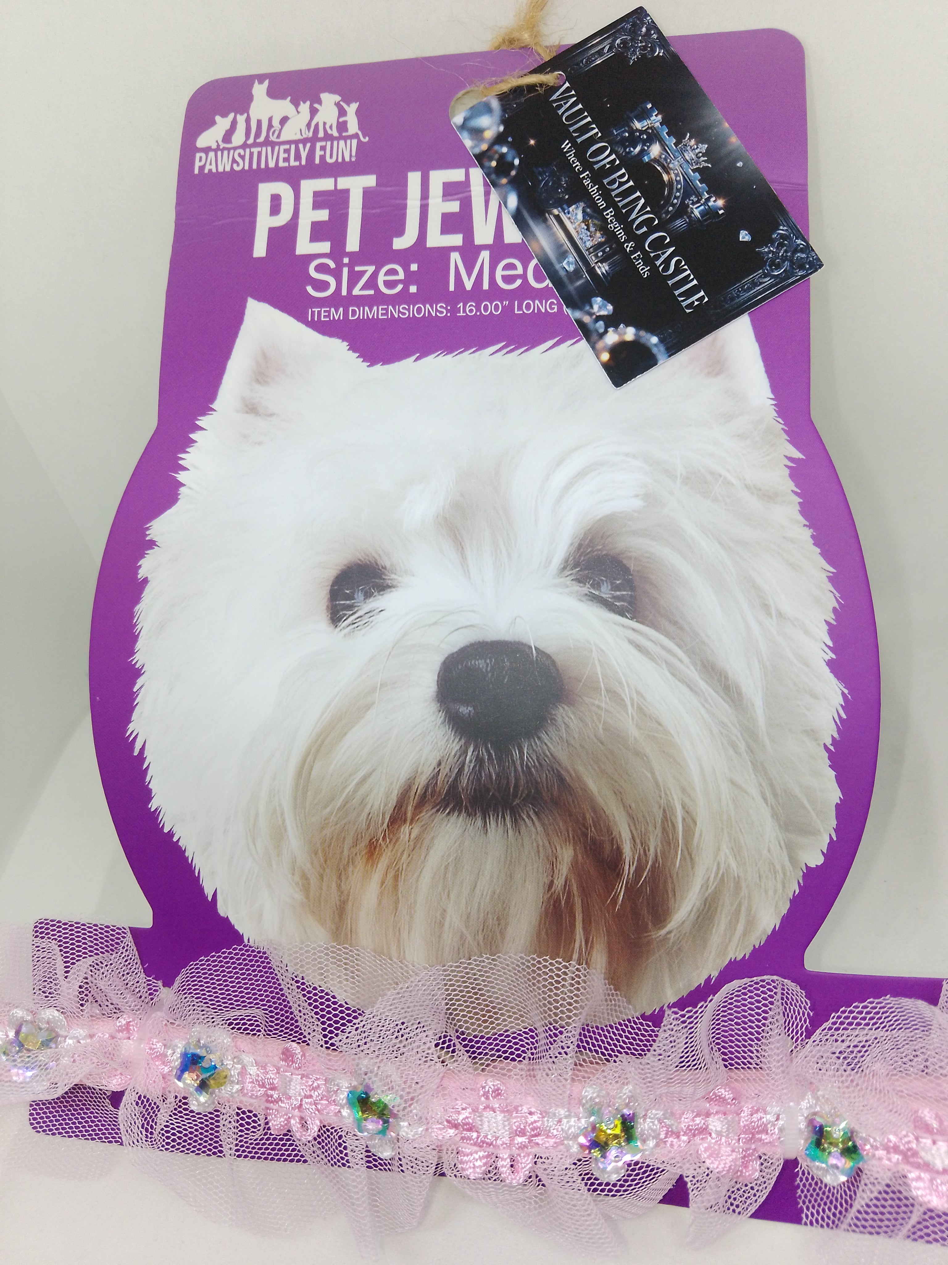 Bright & Happy Silkenpetal Fur Baby Pet Collar