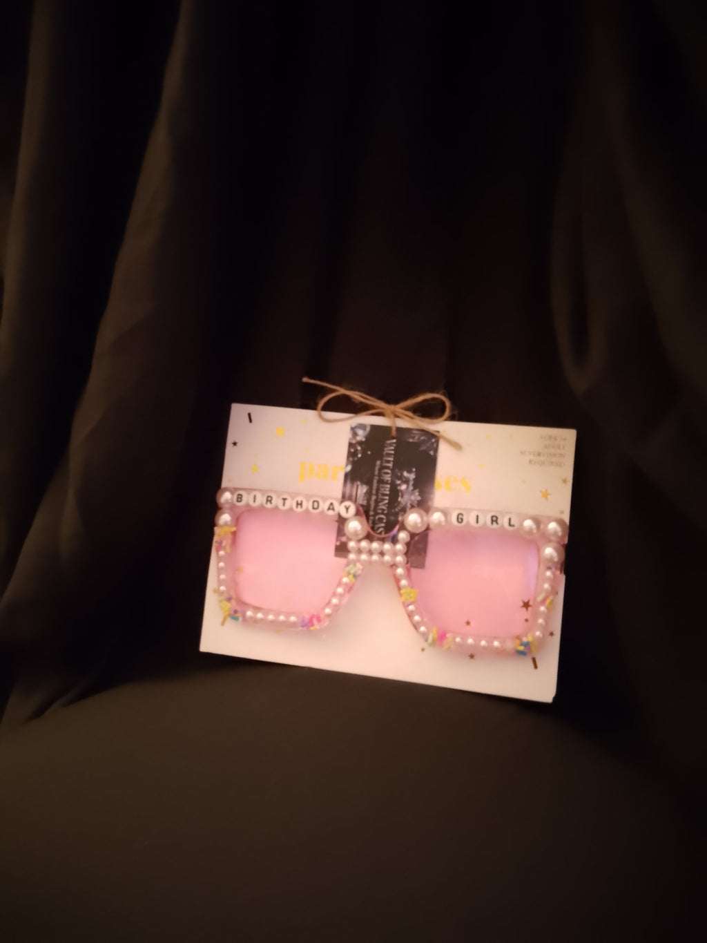 Presence Of Beauty Birthday Girl Celebration Decorated Glasses