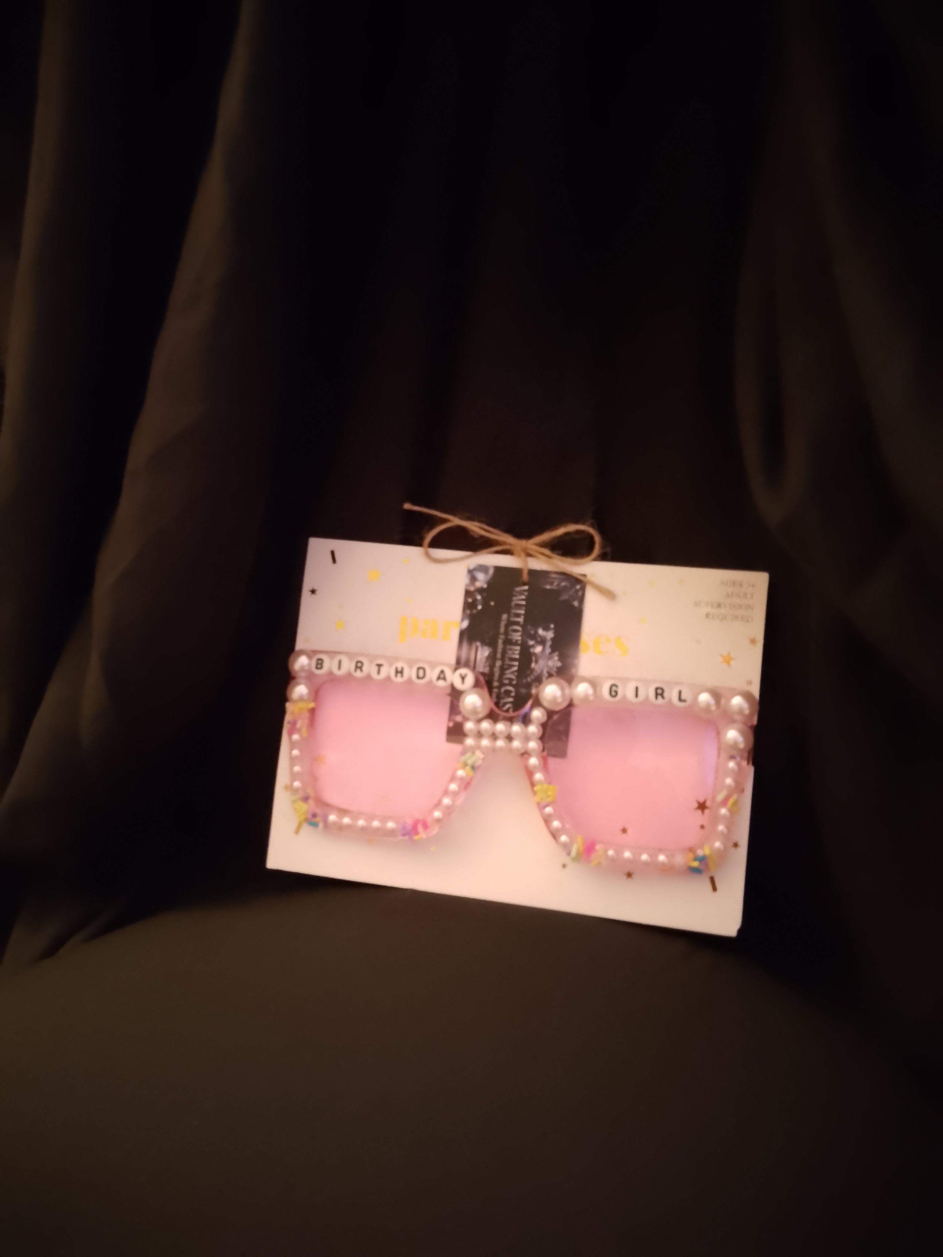 Presence Of Beauty Birthday Girl Celebration Decorated Glasses
