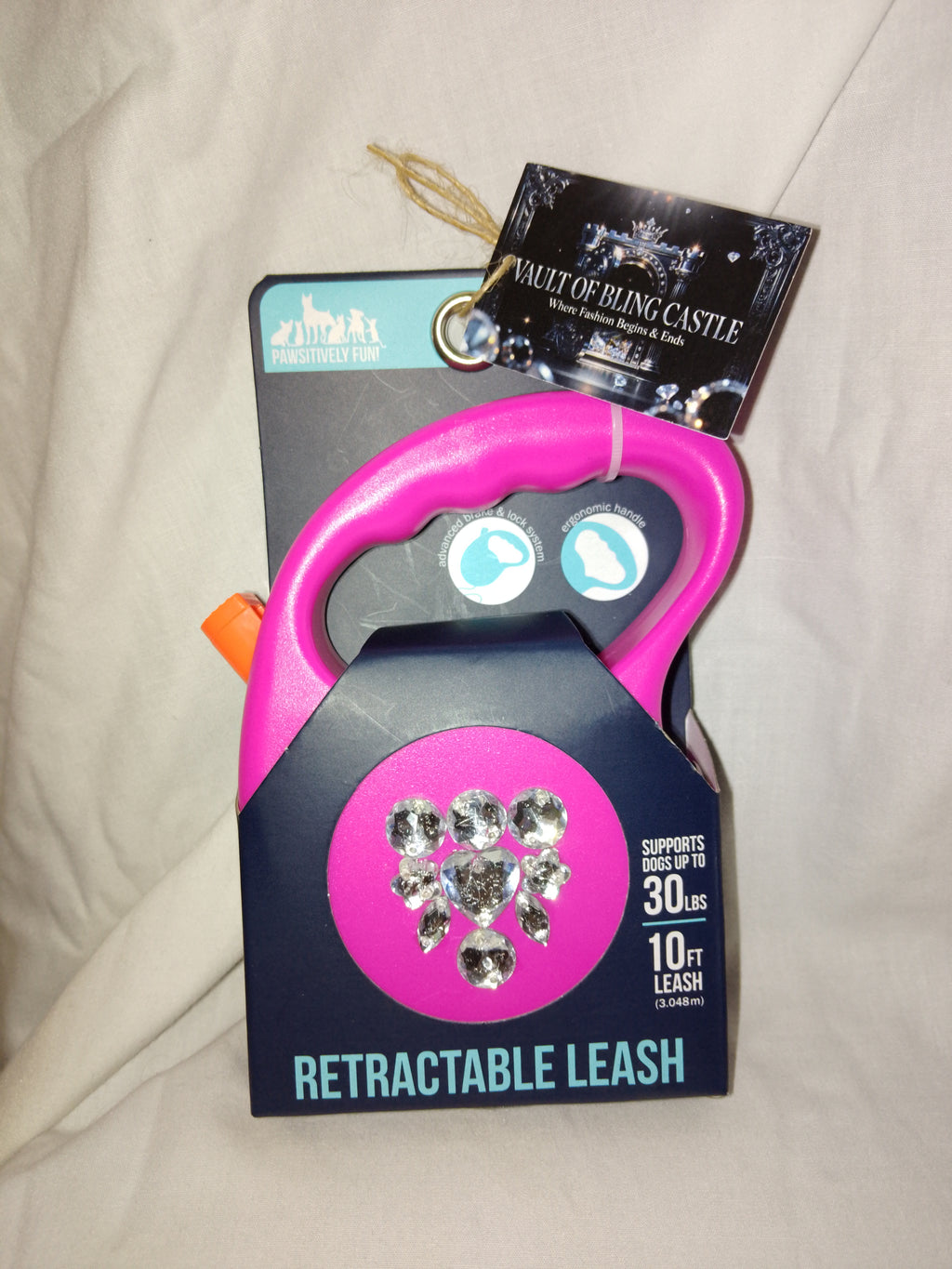 Irresistible Cute Functional Neon Colored Retractable Pet Leash