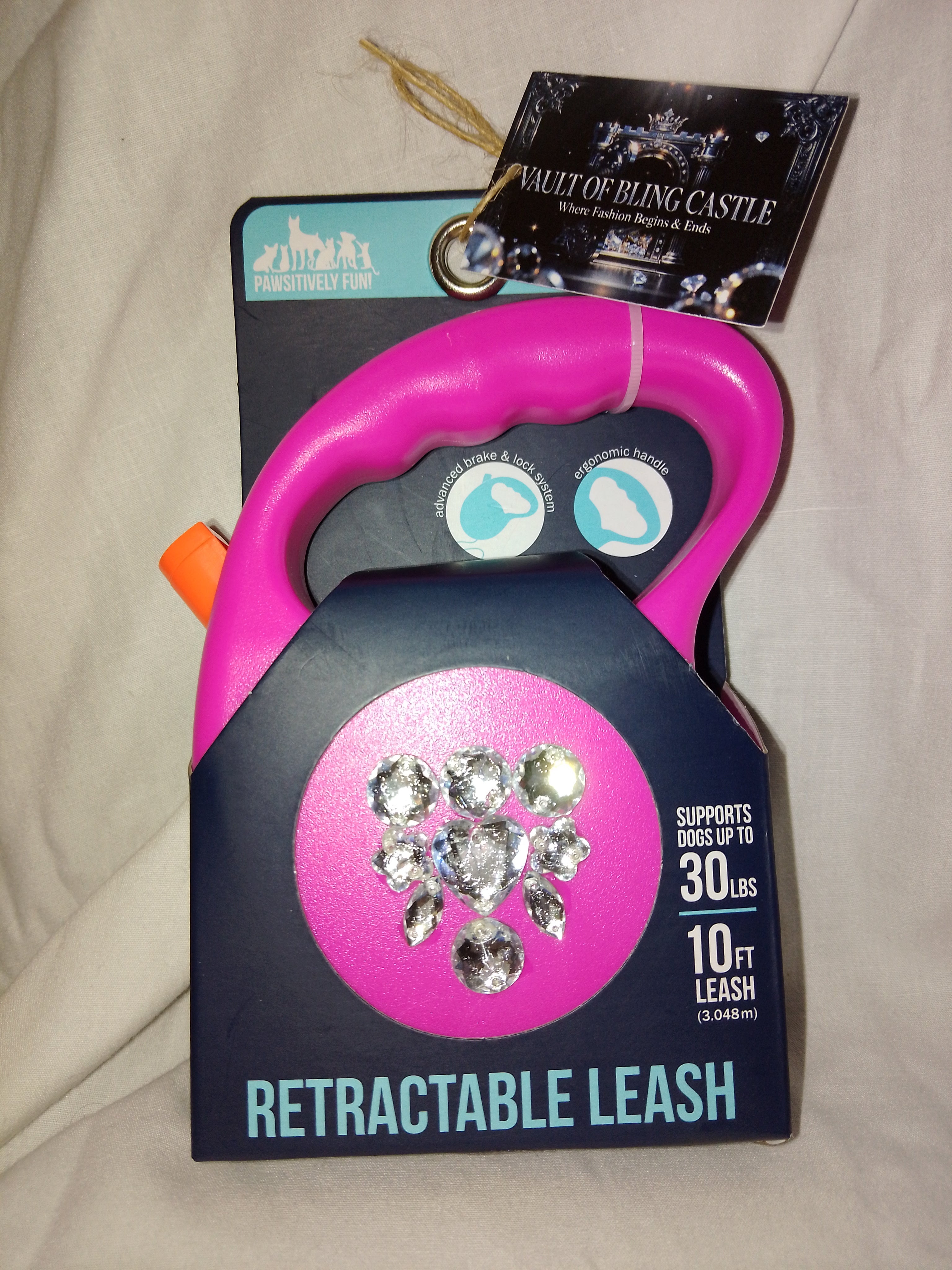 Irresistible Cute Functional Neon Colored Retractable Pet Leash