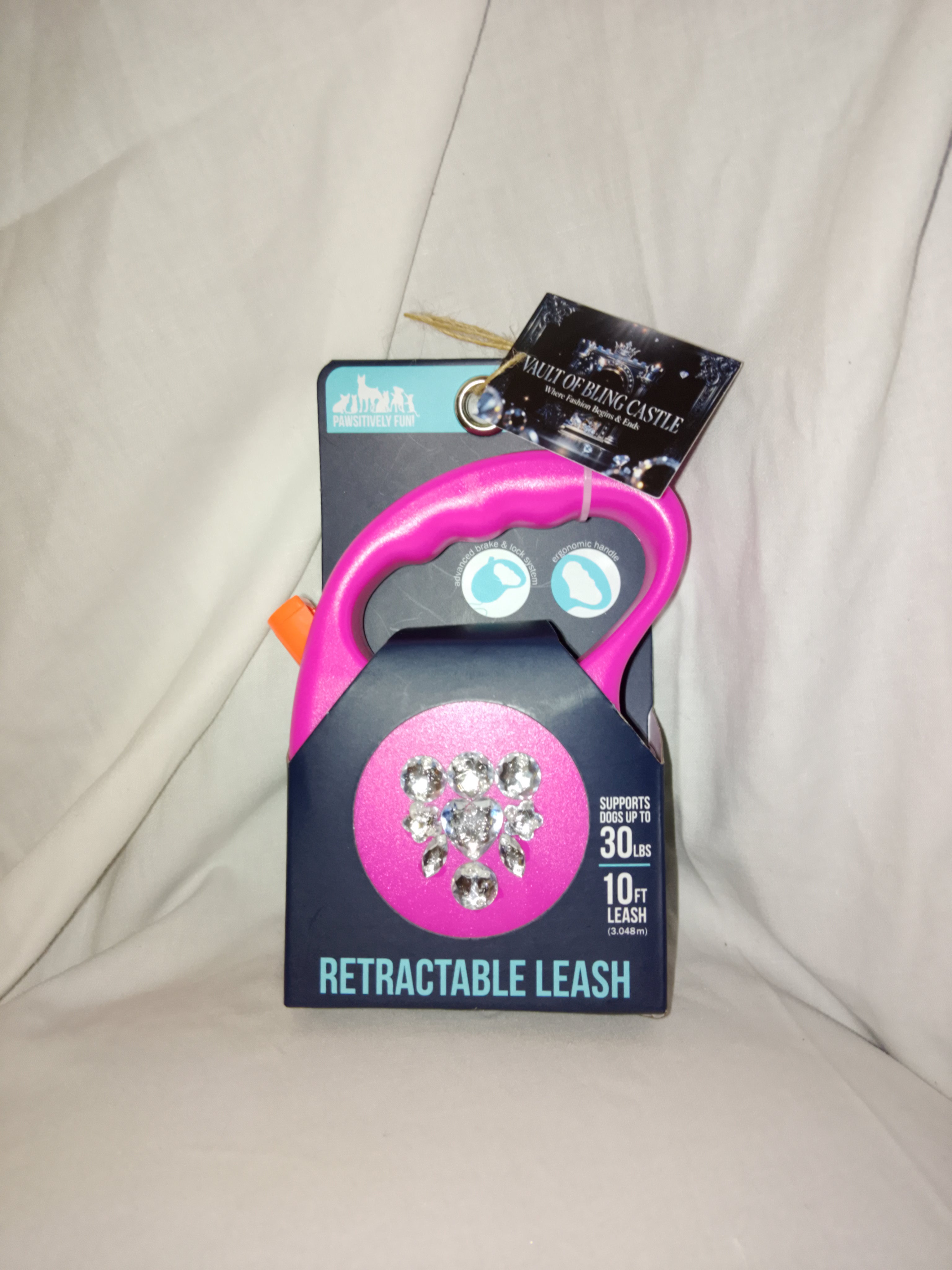 Irresistible Cute Functional Neon Colored Retractable Pet Leash