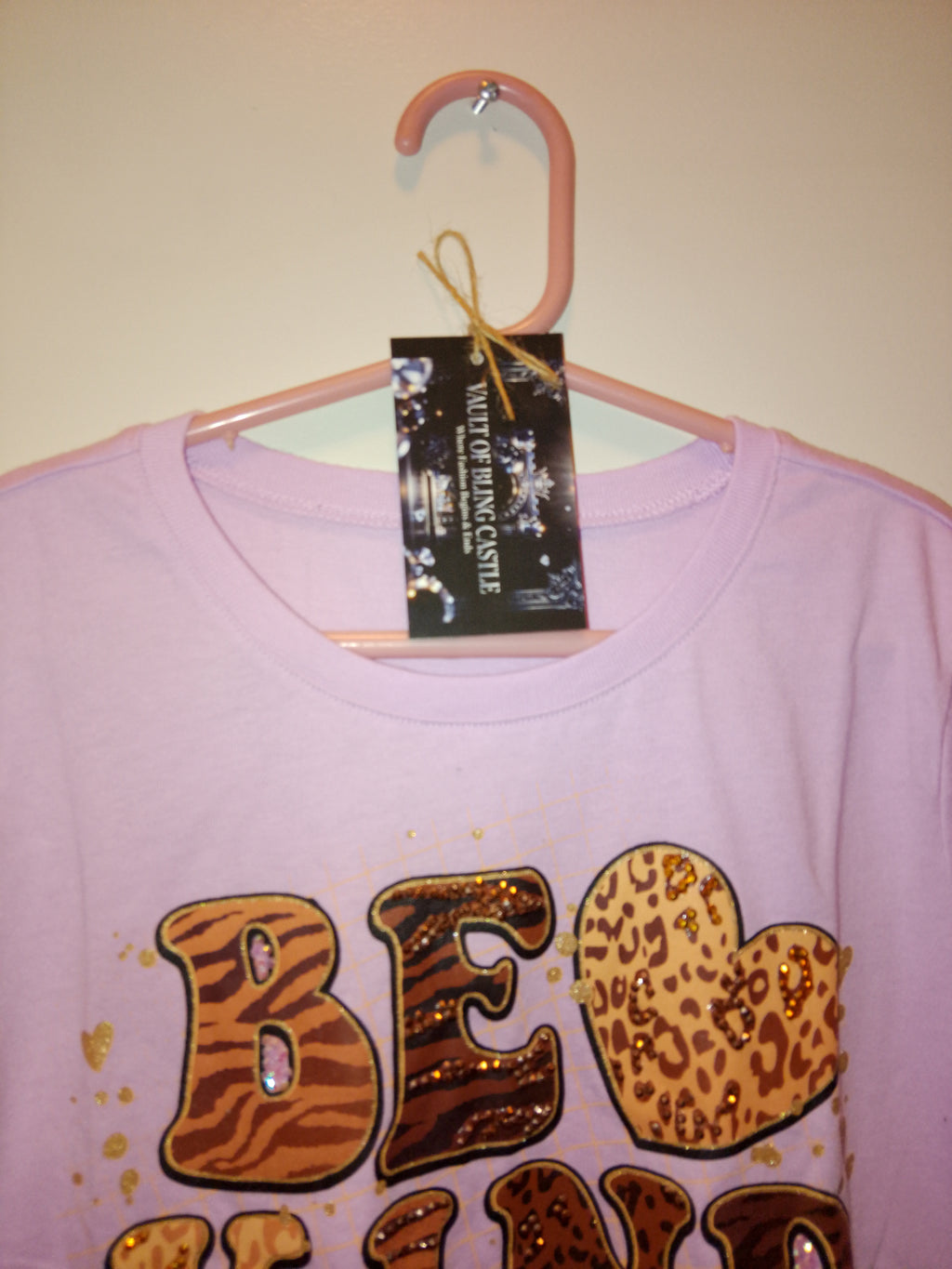 Adorable & Nice Girl's Tiger Glow Graphics Short Sleeve T - Shirt