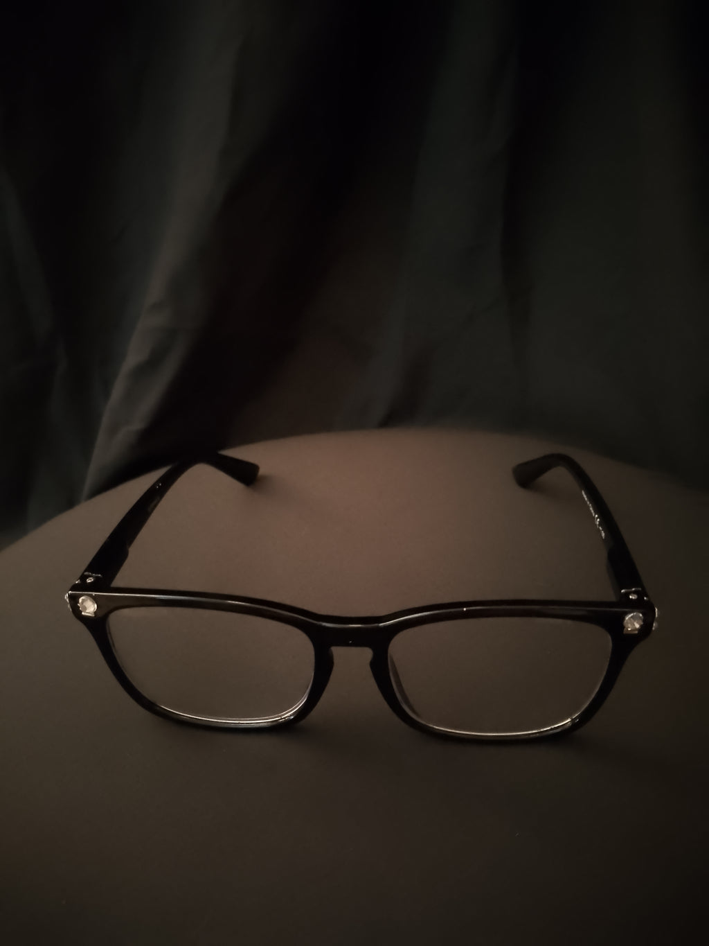 Suave & Debonair Black Gloss Rim Men's +1.00 Lens Reading Glasses