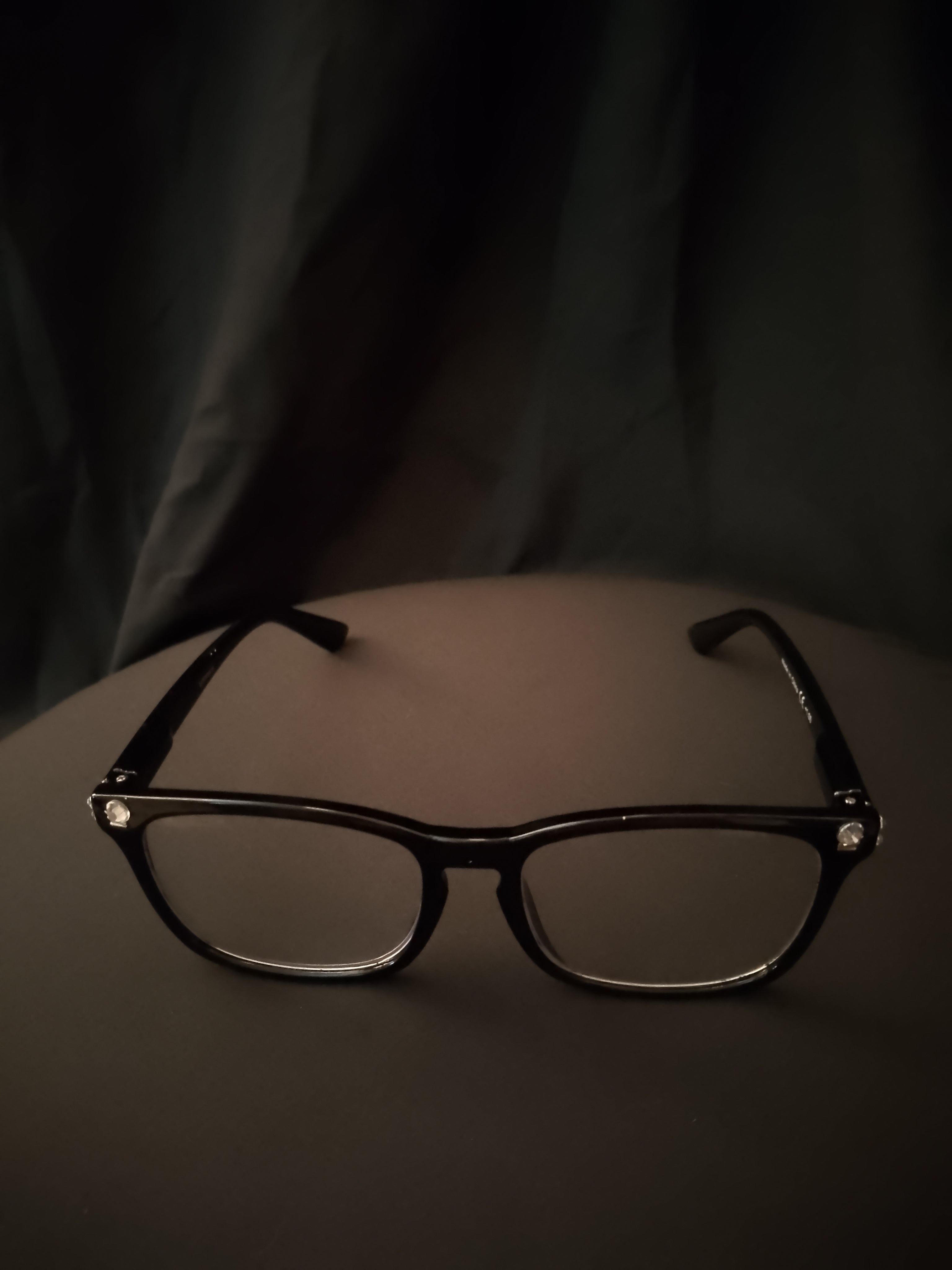 Suave & Debonair Black Gloss Rim Men's +1.00 Lens Reading Glasses