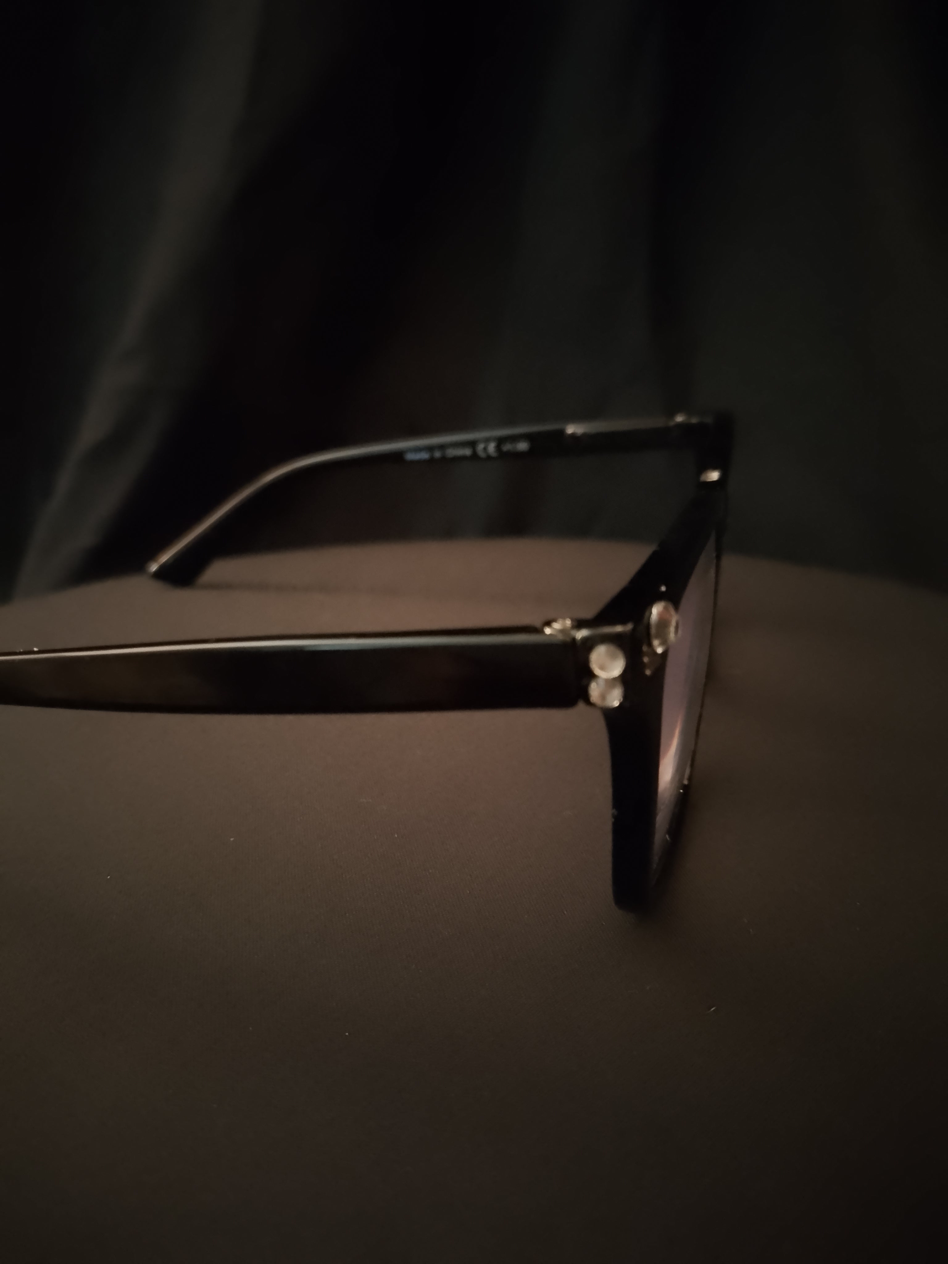 Suave & Debonair Black Gloss Rim Men's +1.00 Lens Reading Glasses