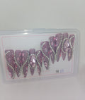 Press On Finger Nails - Style 116