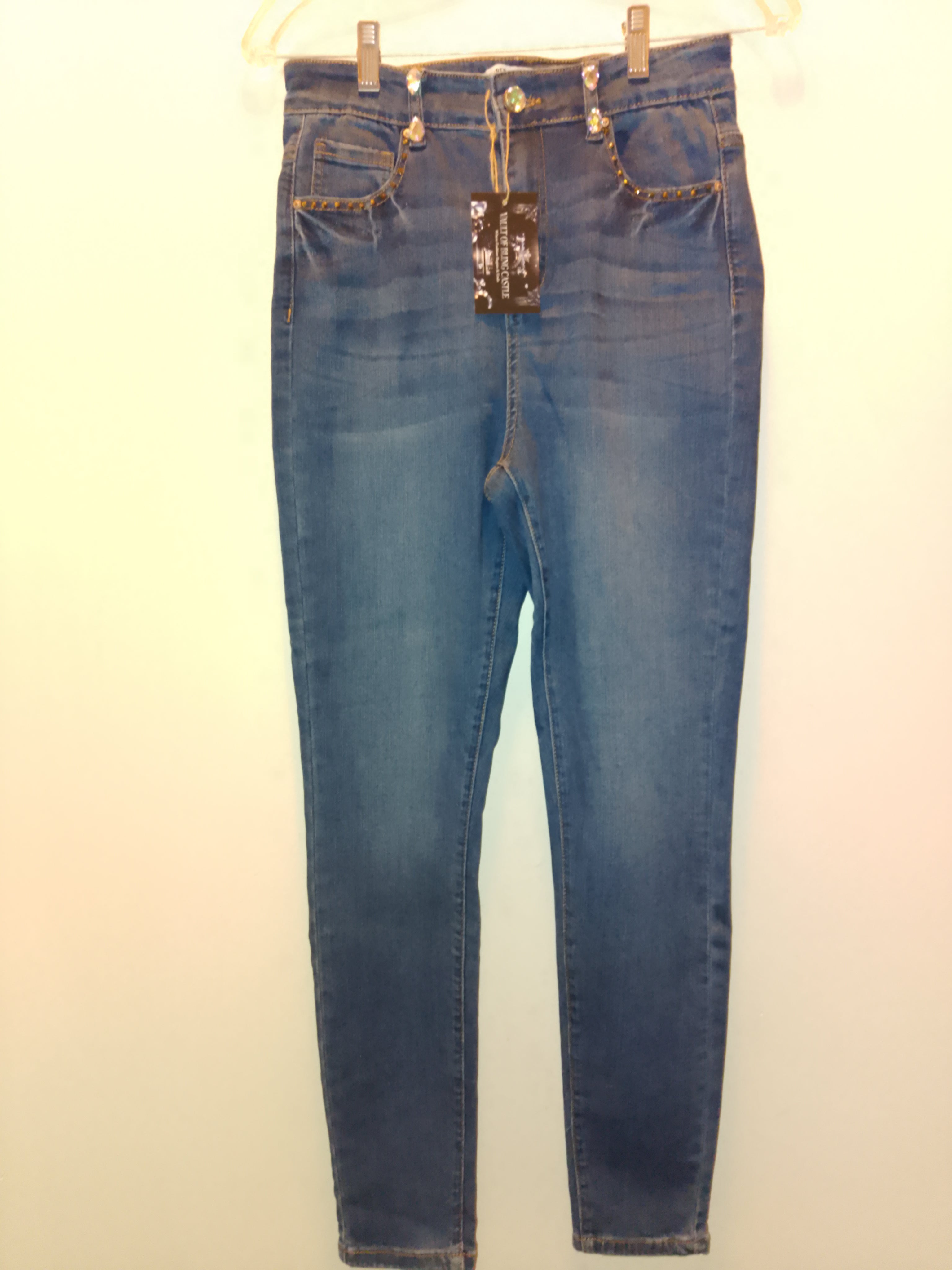 Signature Suite Visions Women's Denim Blue Skinny Jeans