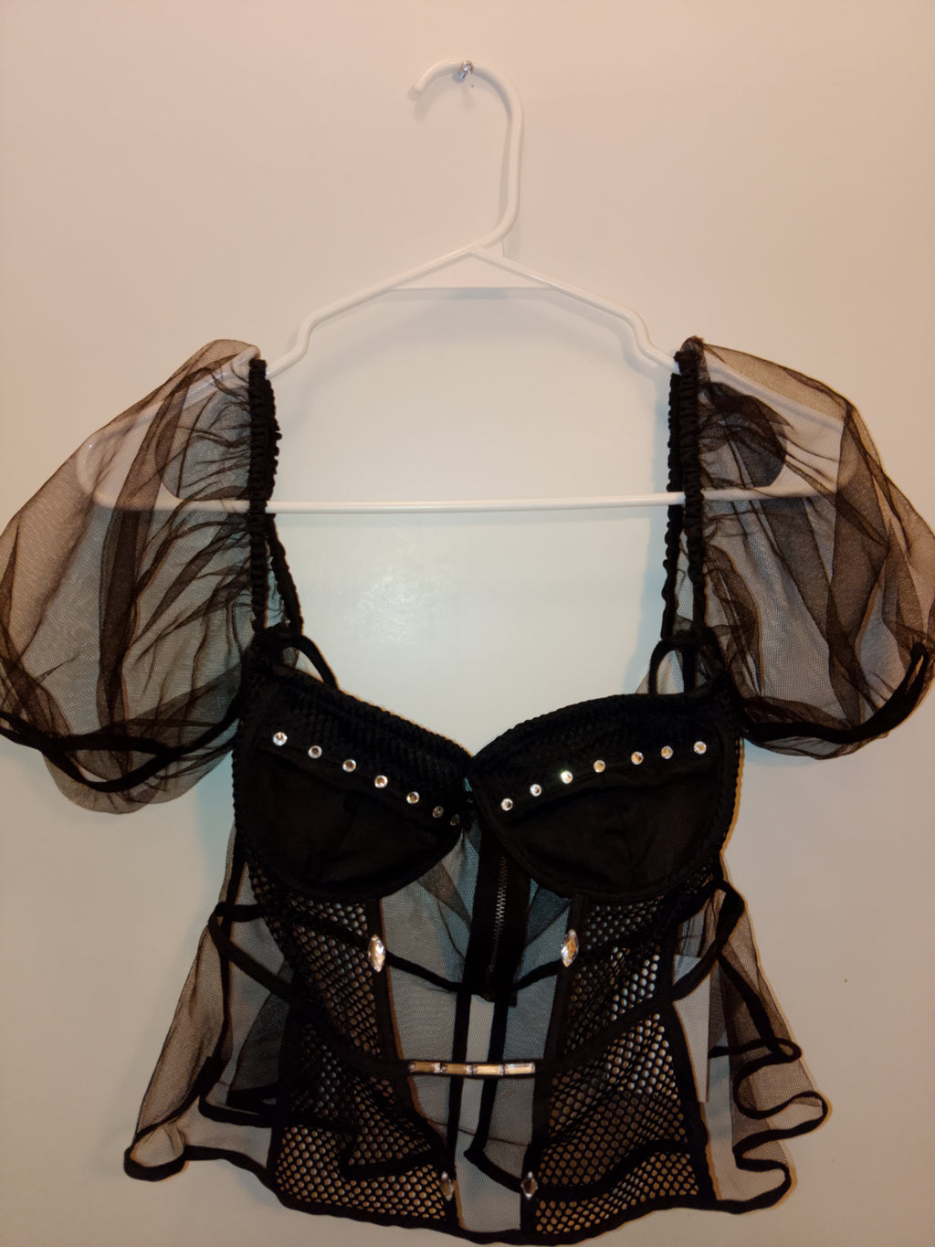Burning The Midnight Oil Women's Corset Top