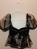 Burning The Midnight Oil Women's Corset Top