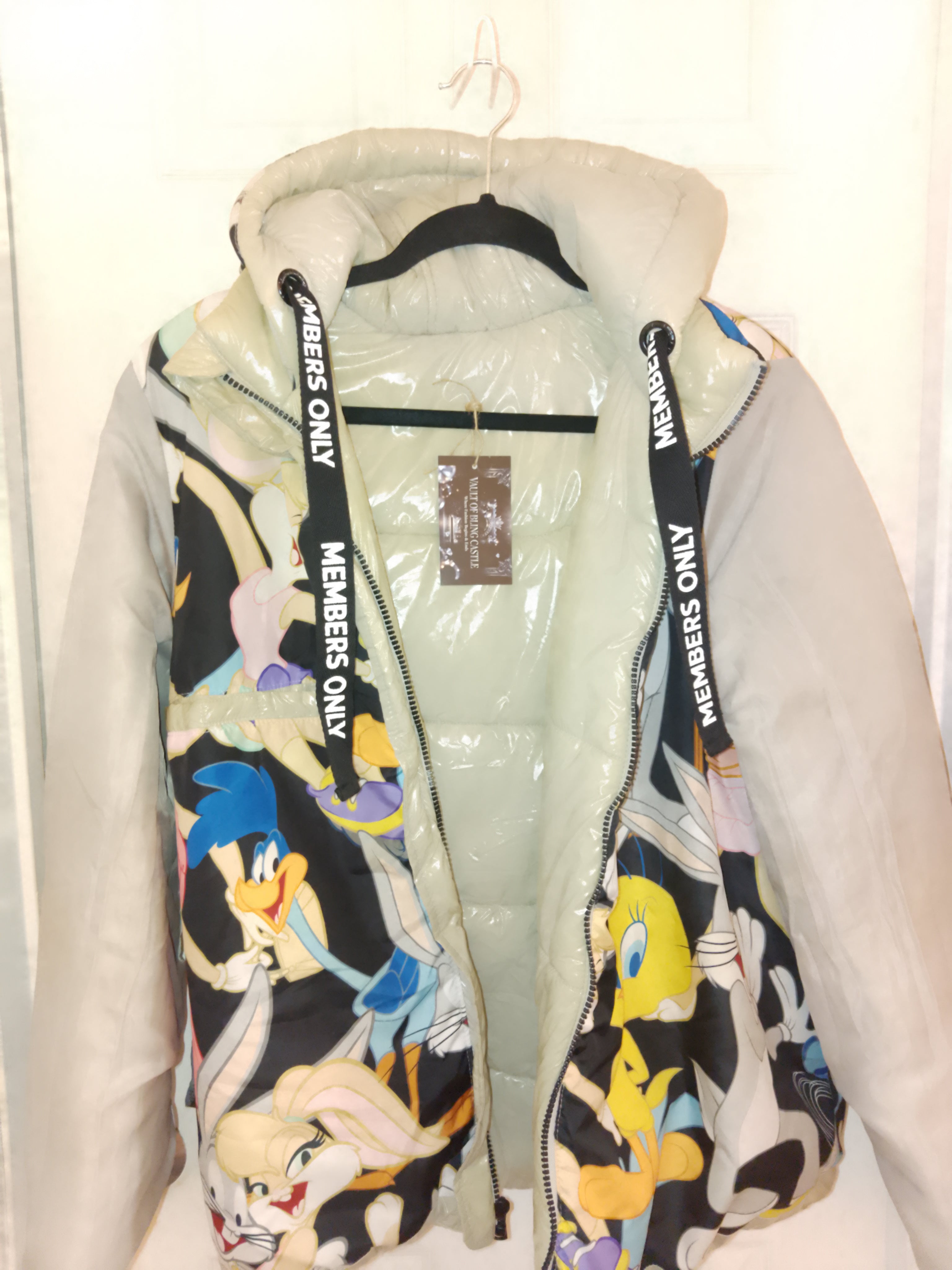 Frost Puffer Cream Irreversible Bubble Universal Coat