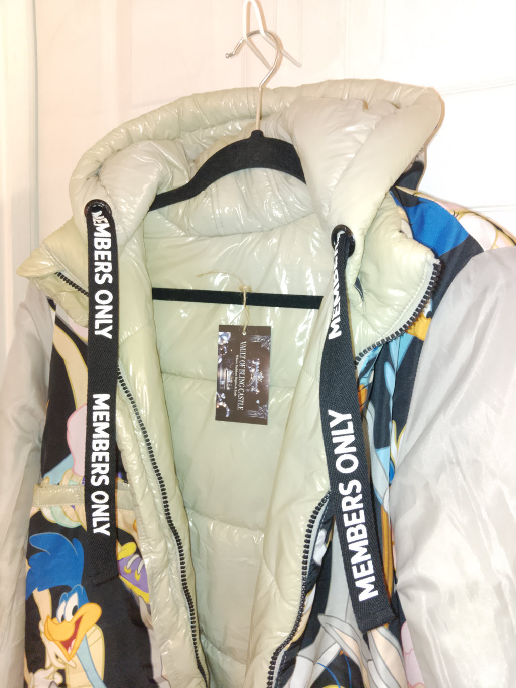 Frost Puffer Cream Irreversible Bubble Universal Coat