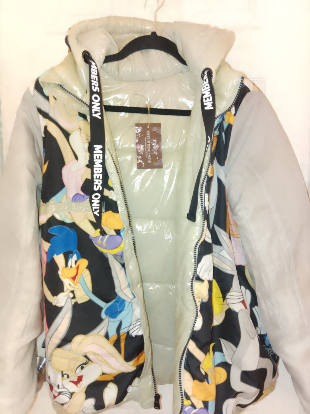 Frost Puffer Cream Irreversible Bubble Universal Coat