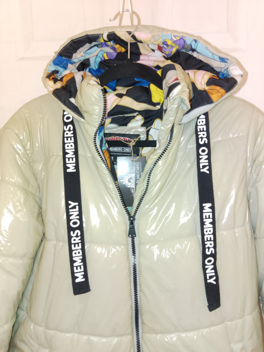 Frost Puffer Cream Irreversible Bubble Universal Coat