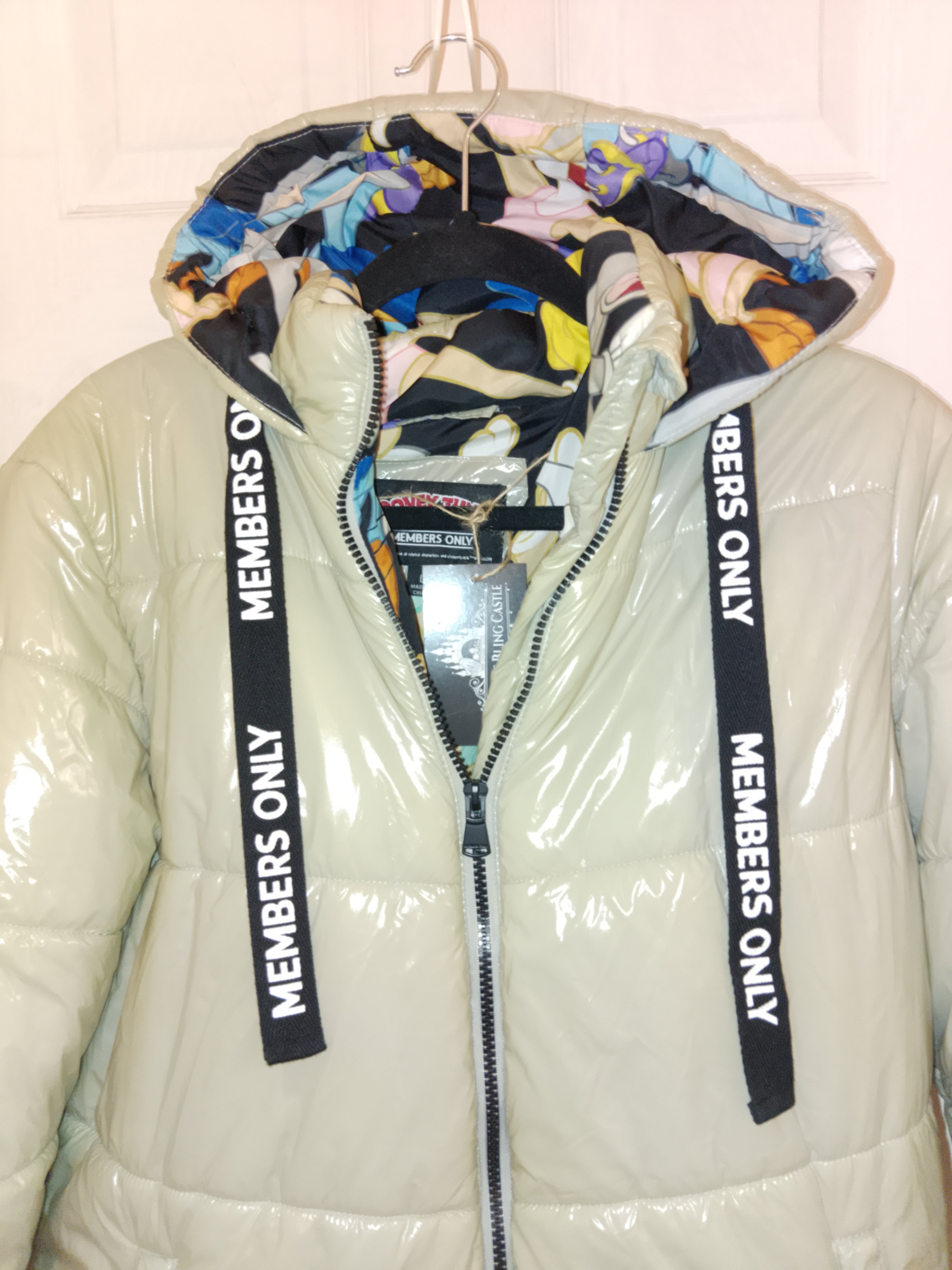 Frost Puffer Cream Irreversible Bubble Universal Coat