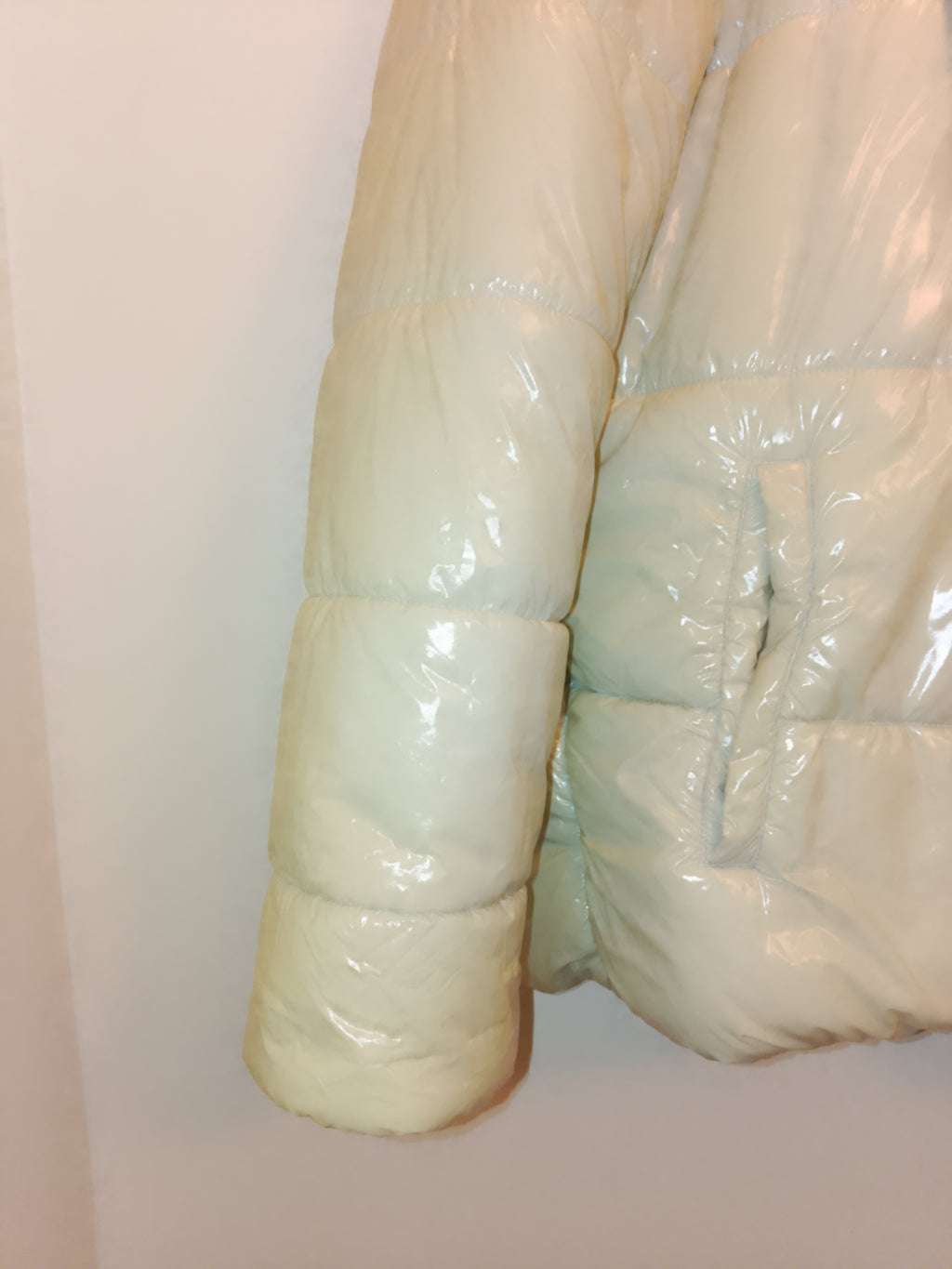 Frost Puffer Cream Irreversible Bubble Universal Coat