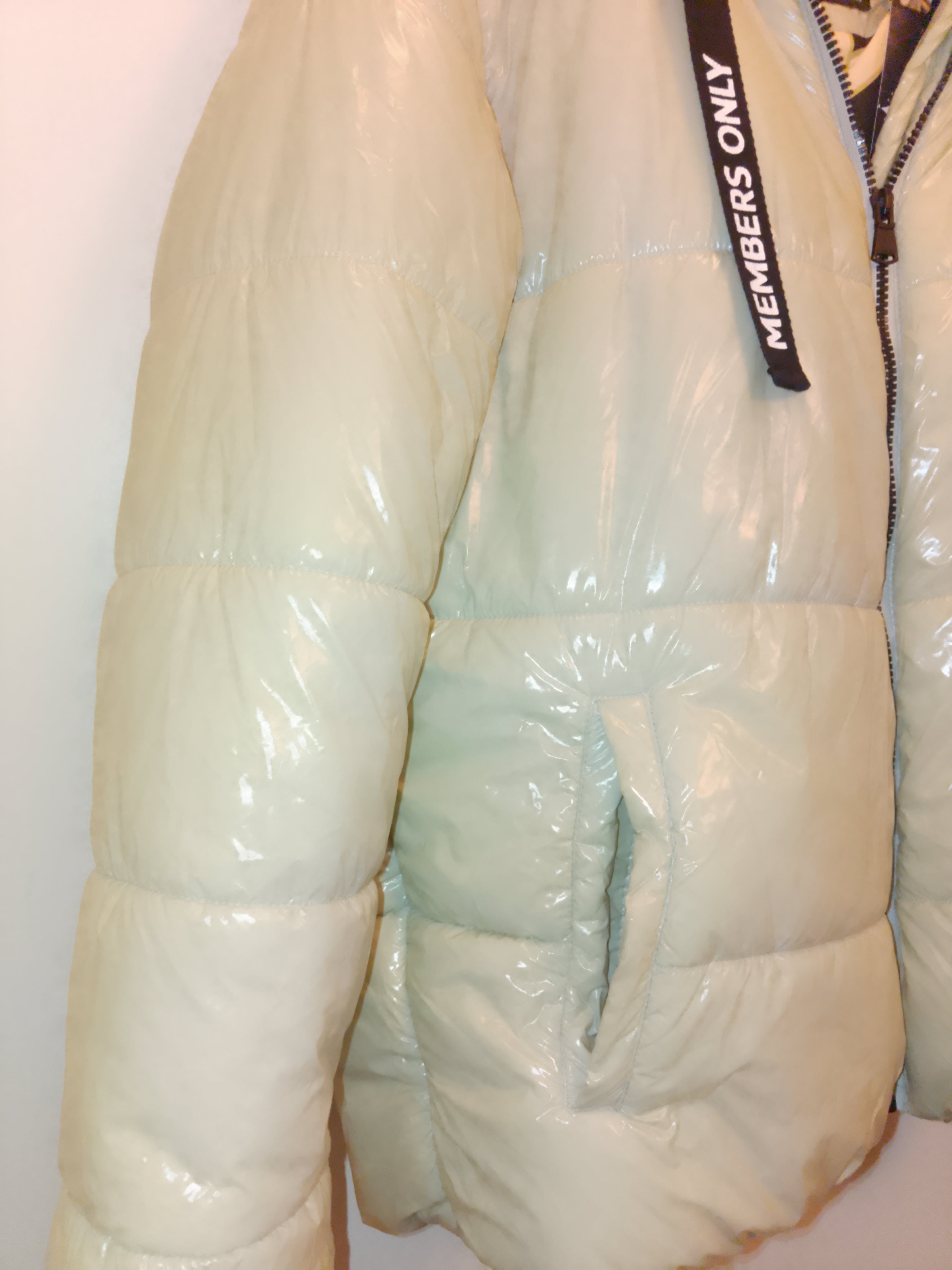 Frost Puffer Cream Irreversible Bubble Universal Coat