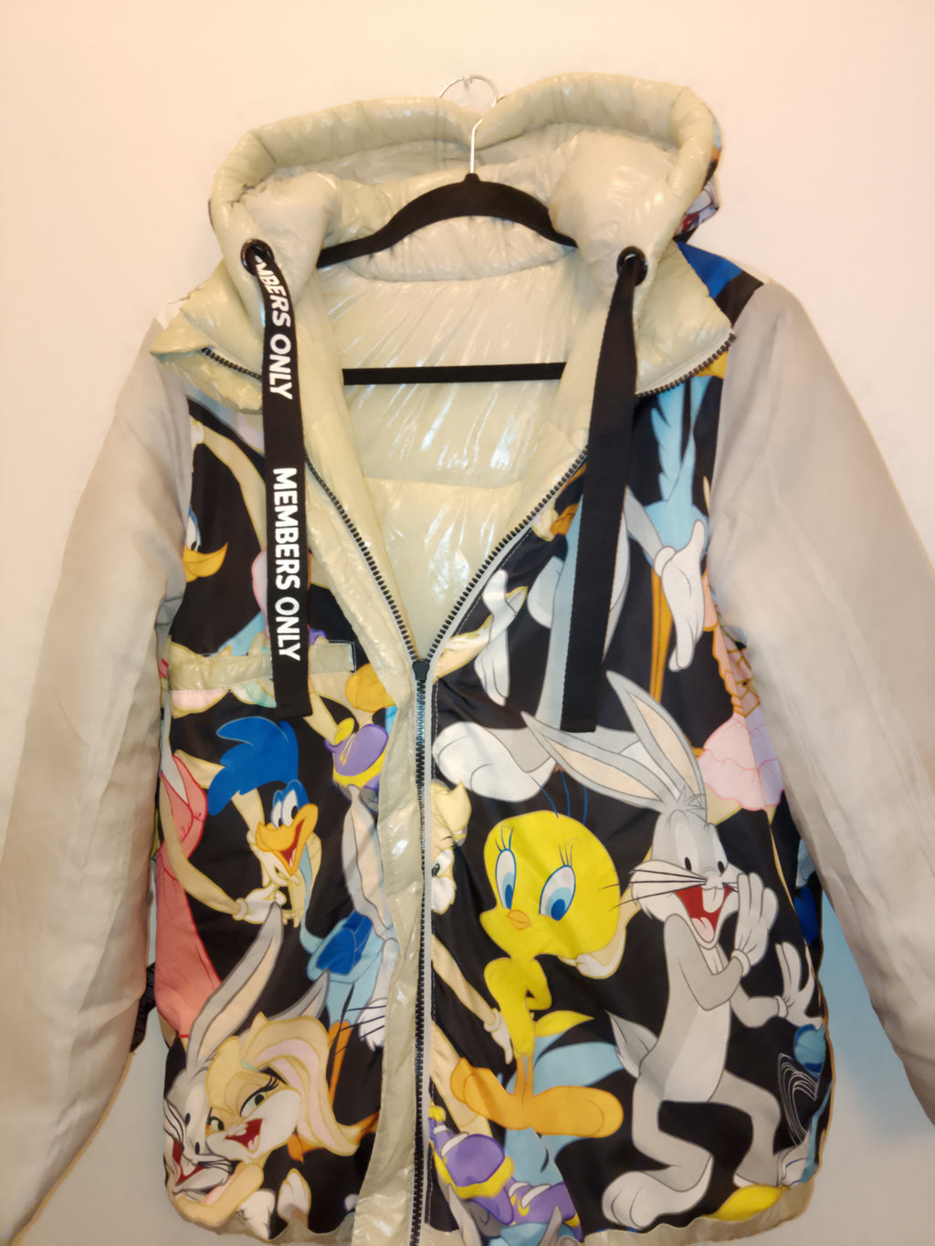 Frost Puffer Cream Irreversible Bubble Universal Coat