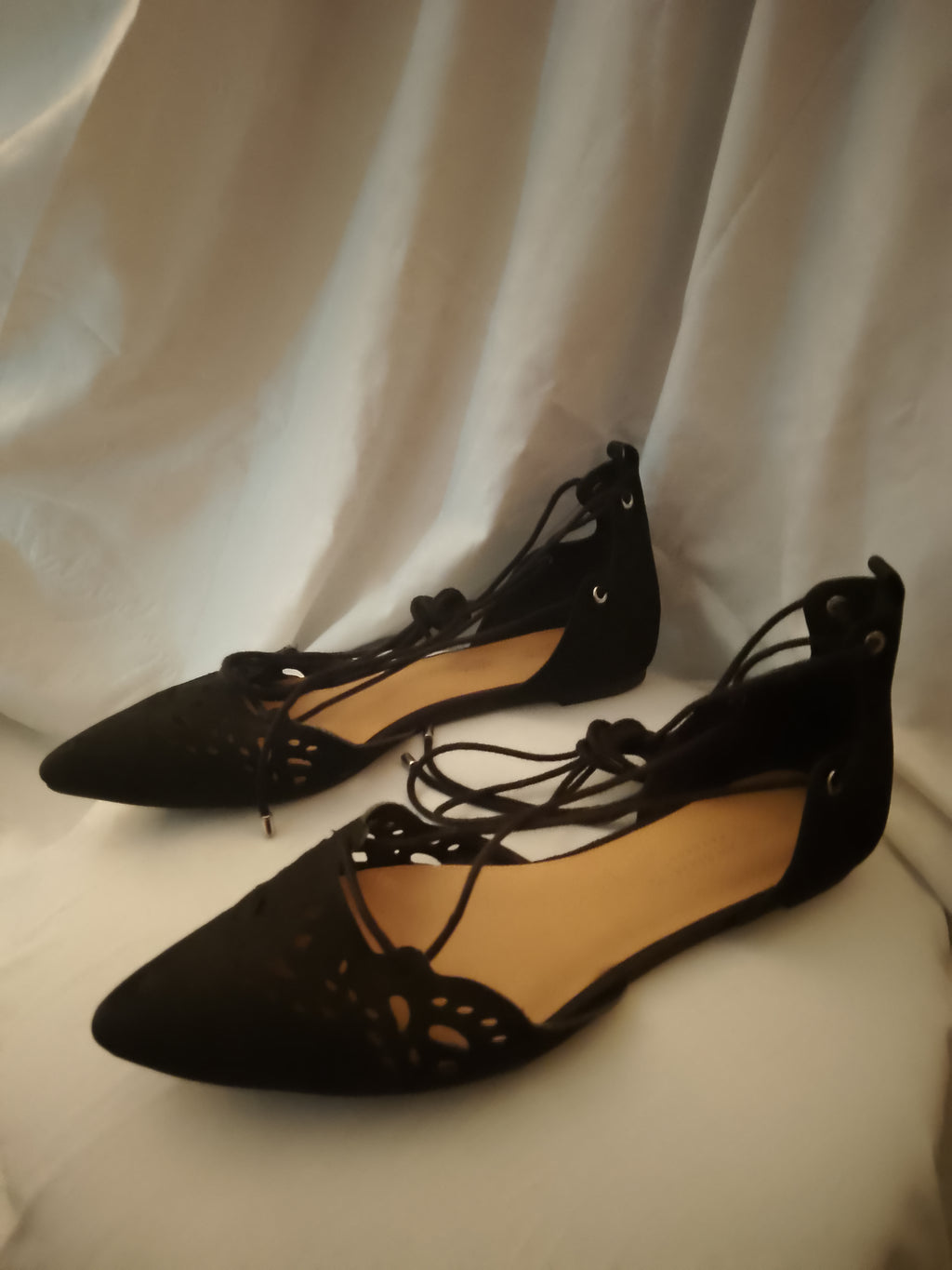 Ballerina Streaming Meadow Women's Suede Flat Shoes