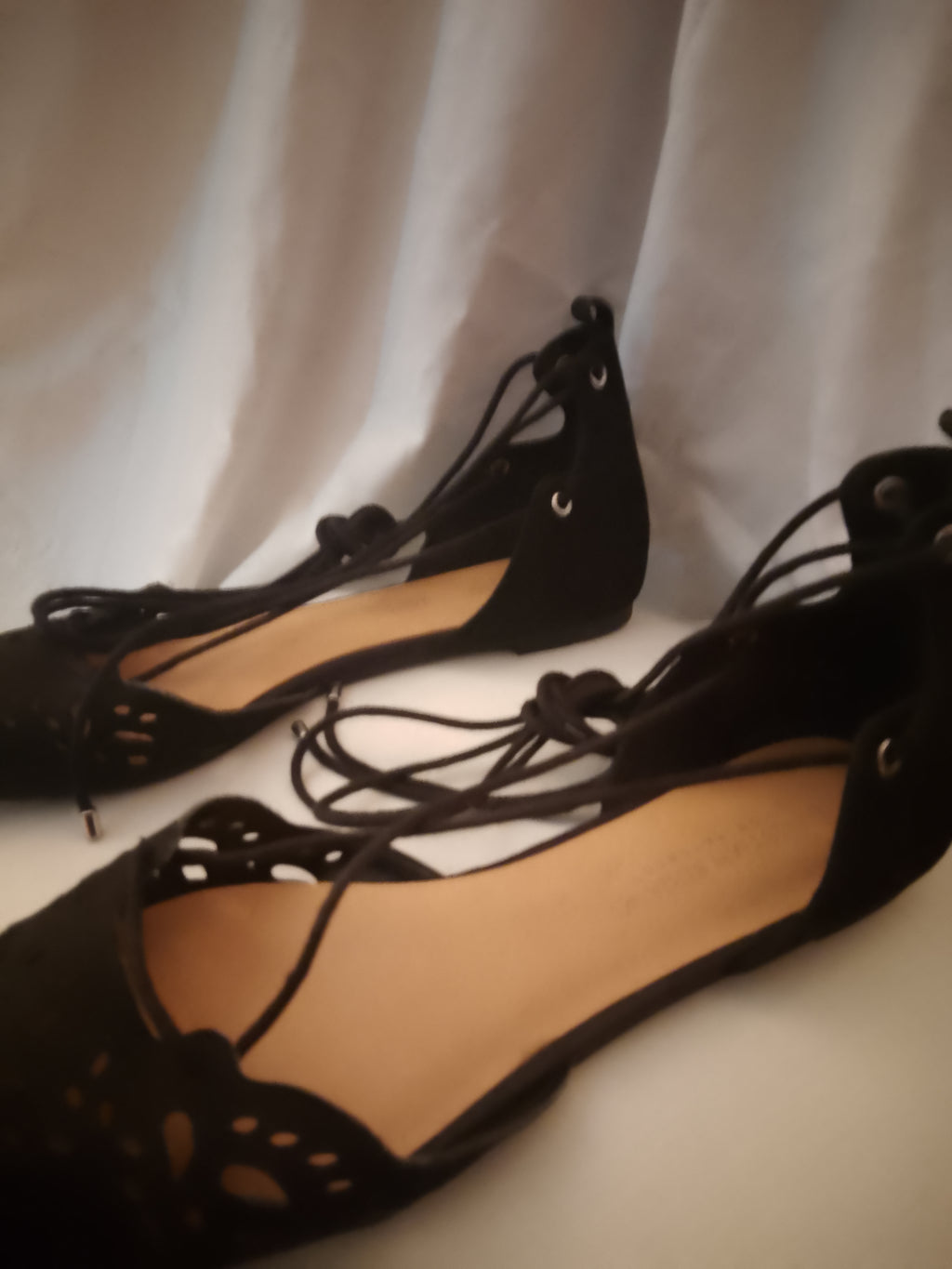 Ballerina Streaming Meadow Women's Suede Flat Shoes