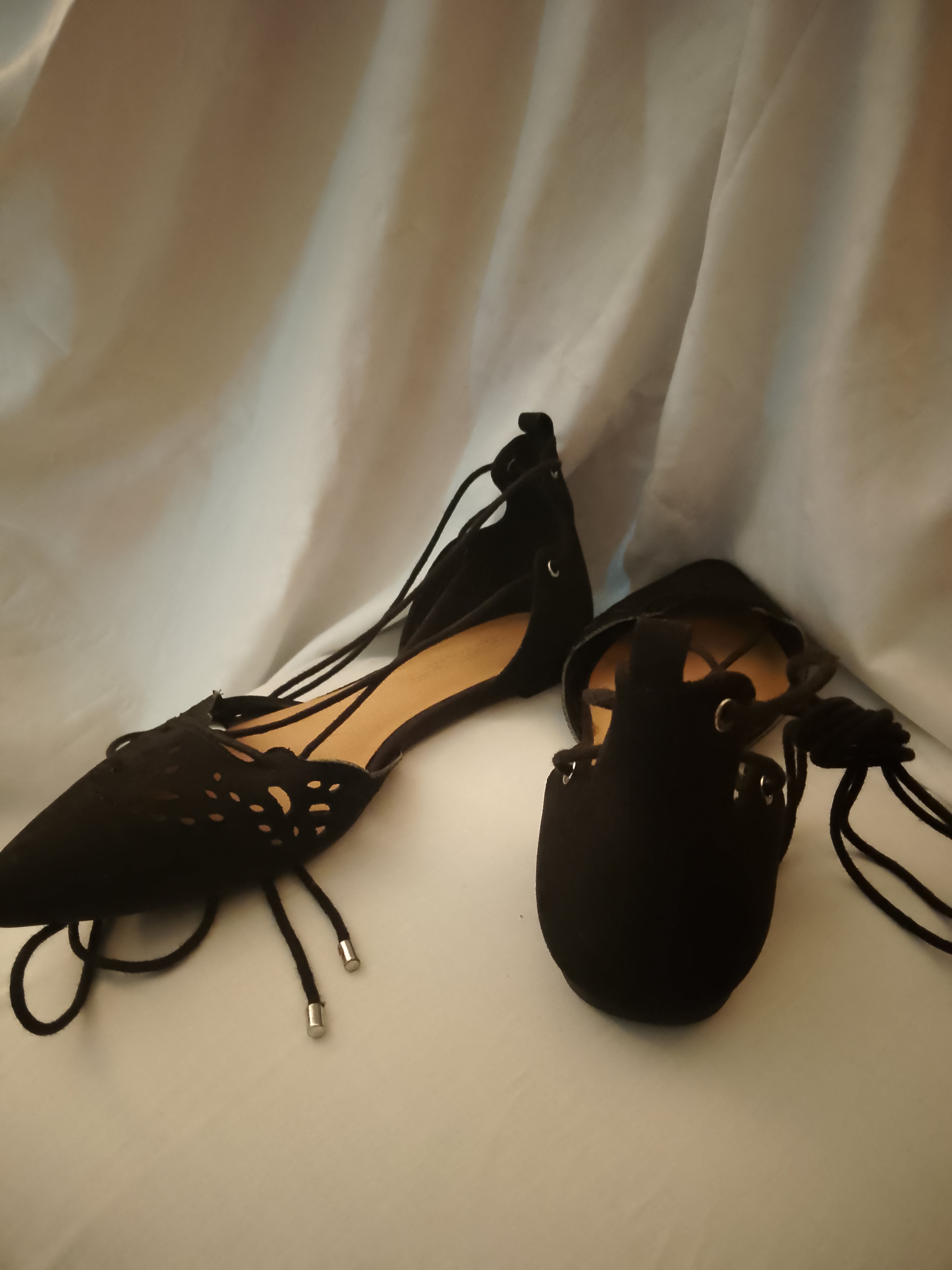 Ballerina Streaming Meadow Women's Suede Flat Shoes