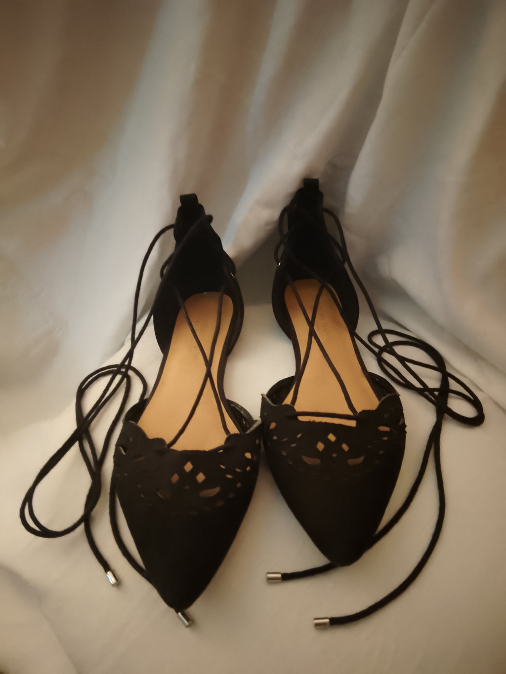 Ballerina Streaming Meadow Women's Suede Flat Shoes