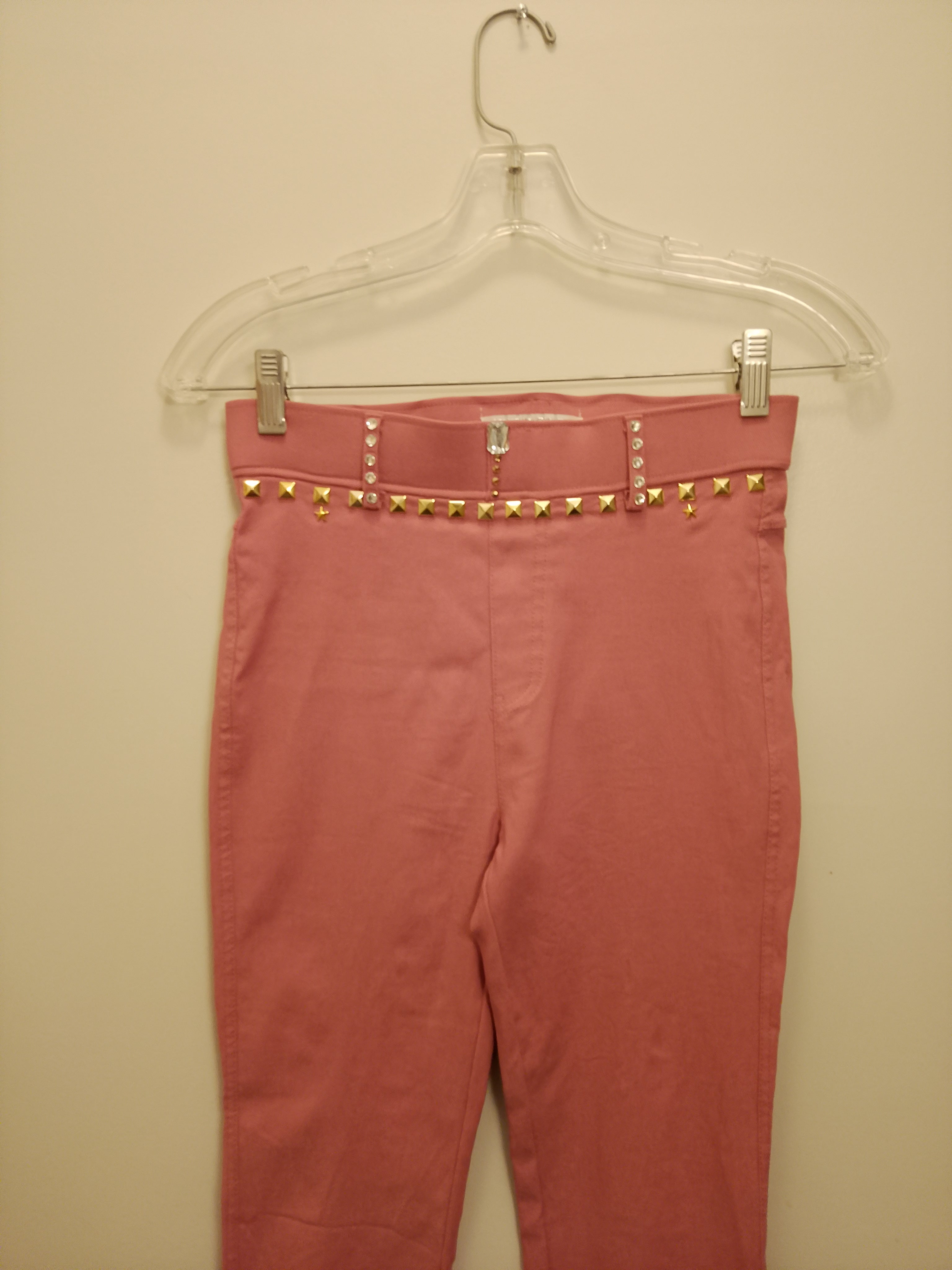 Ambiance Dinner Apricot Sleek Dress Pants