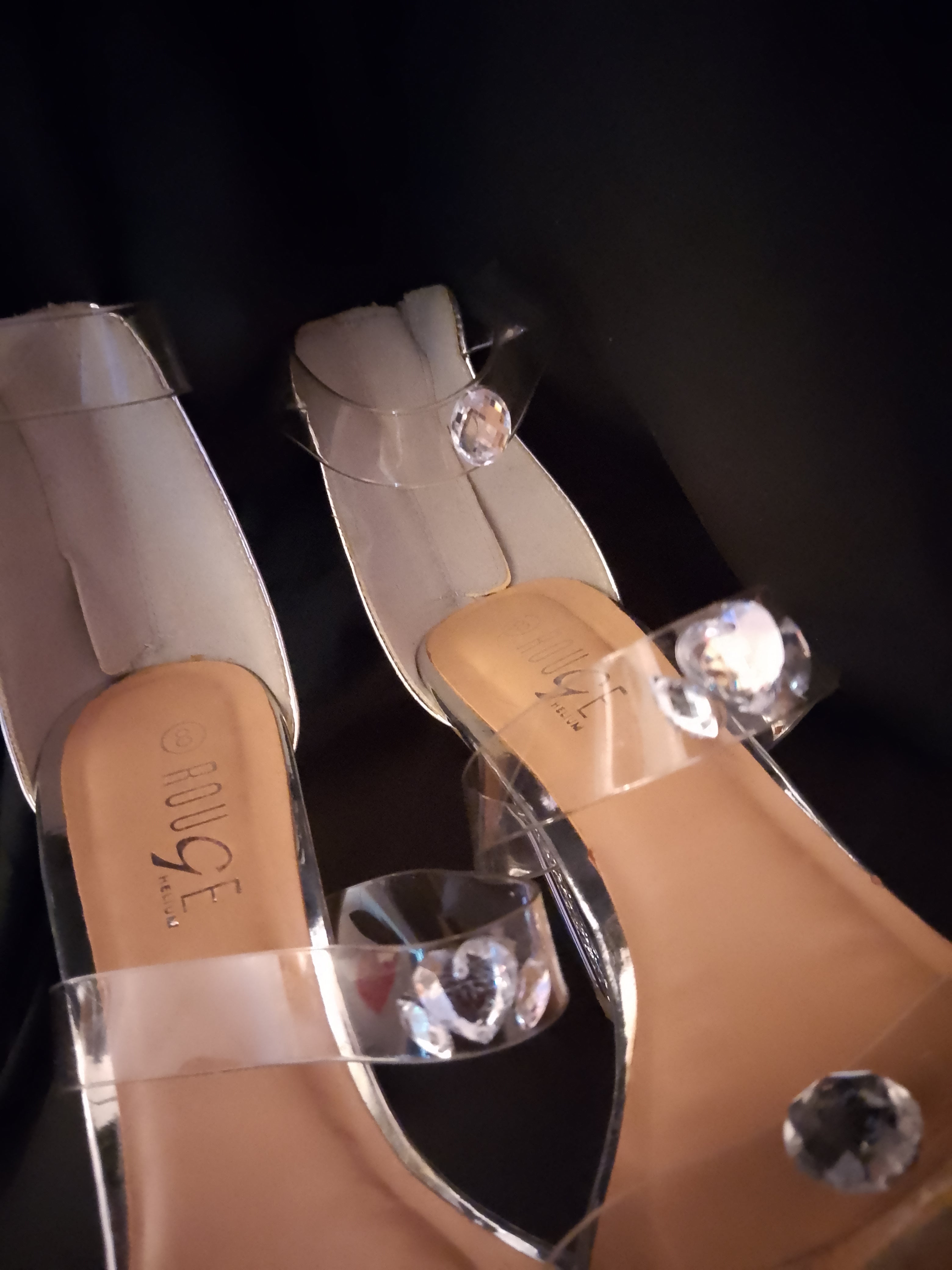 T - Sky Scrapper Silver Lining Women's Stiletto Platinum Heels