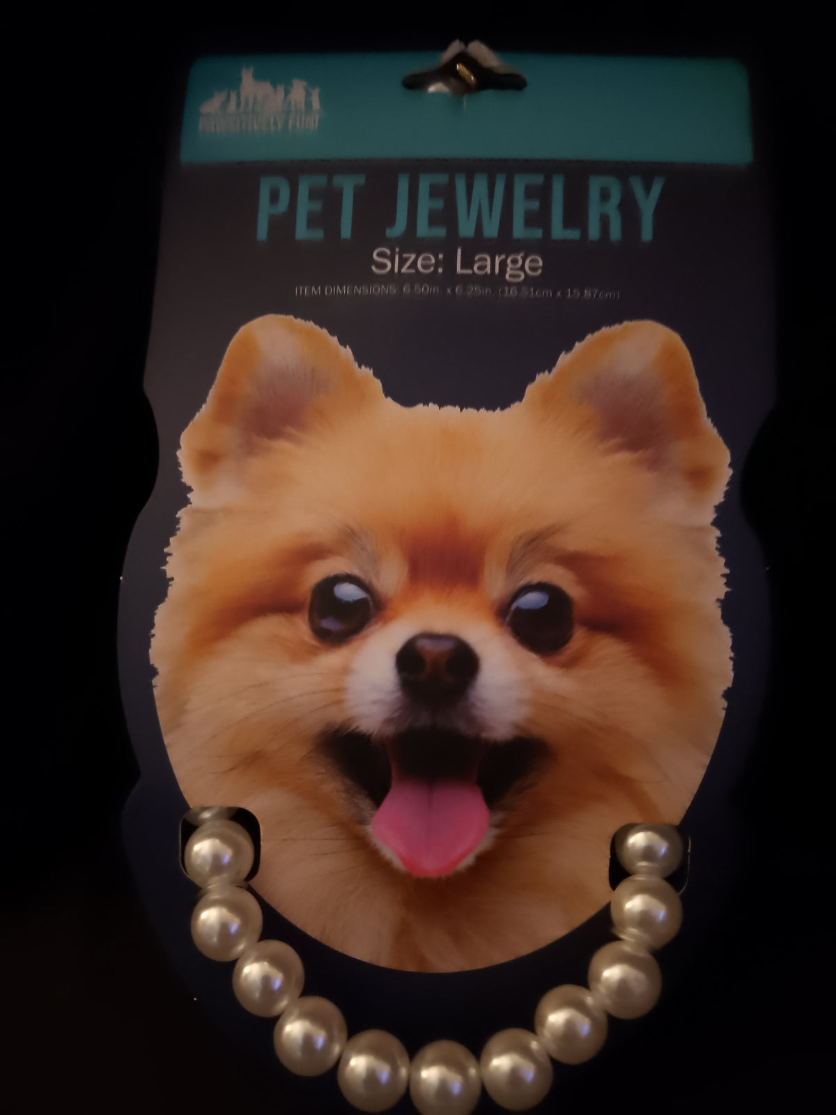 String Of Pearls & Charisma Jewelry Necklace Pet Collar