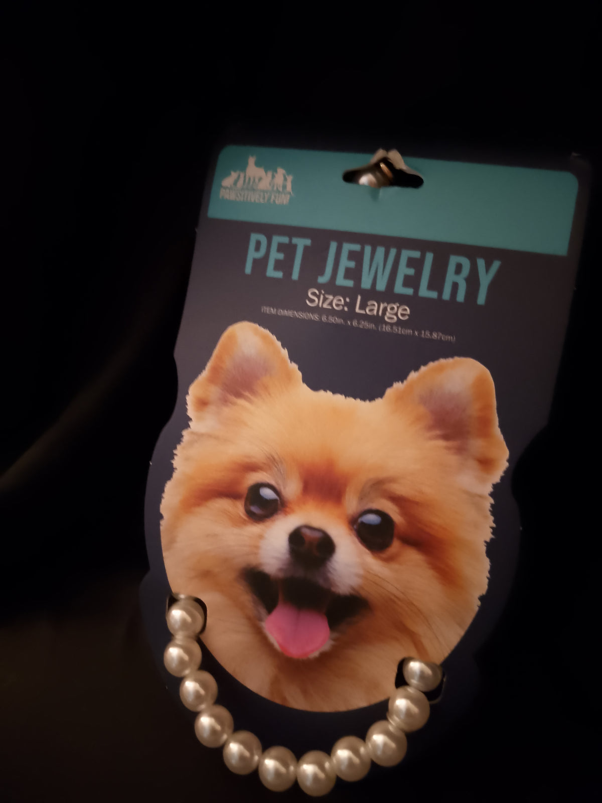 String Of Pearls & Charisma Jewelry Necklace Pet Collar