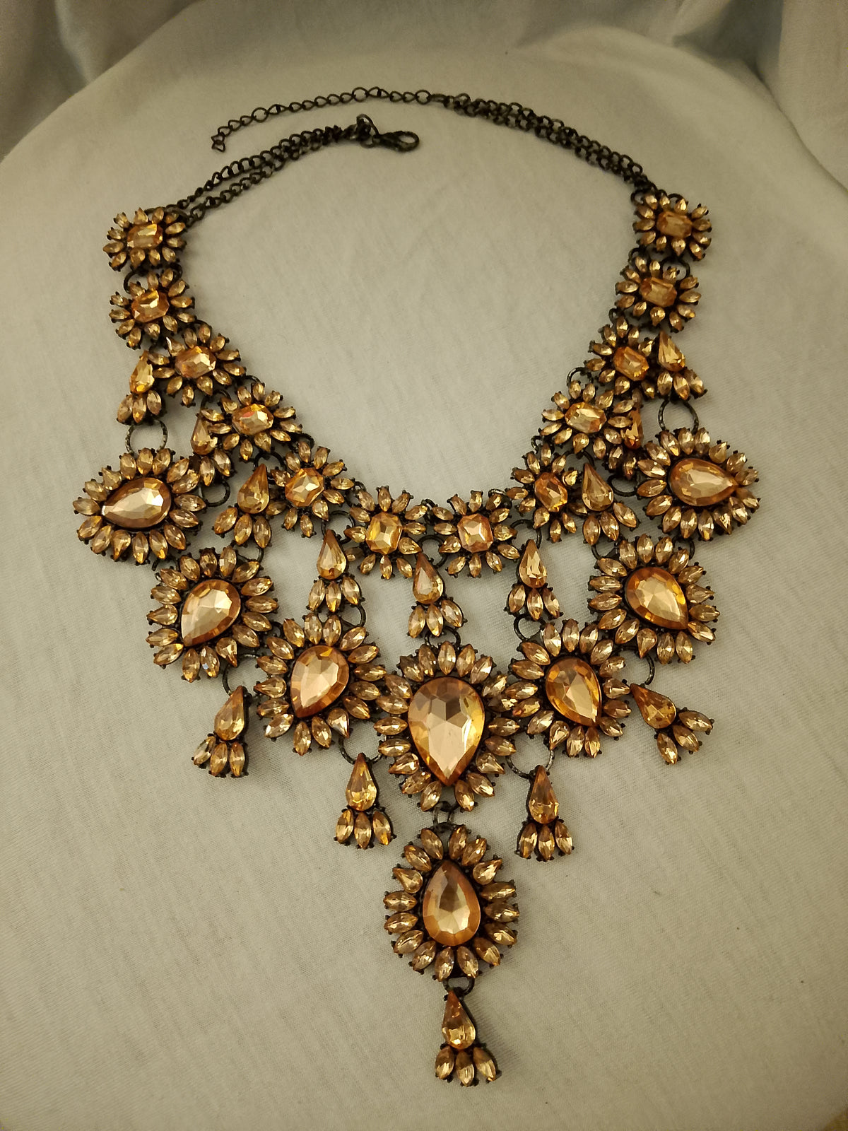 Heirloom Dynasty Chandelier Women's Statement Collar Necklace