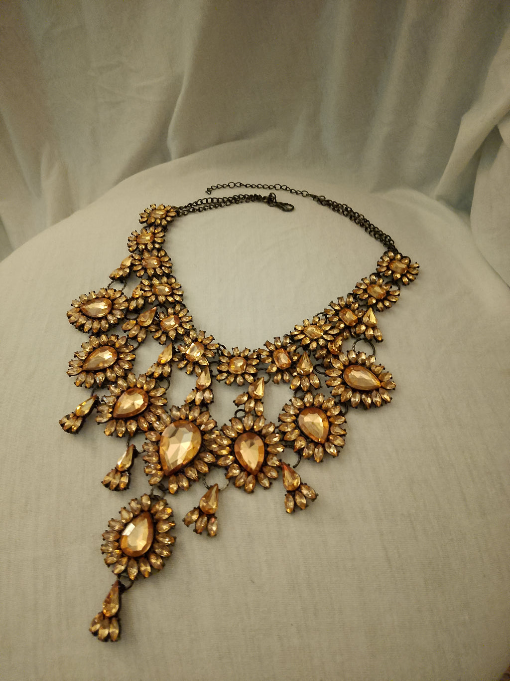 Heirloom Dynasty Chandelier Women's Statement Collar Necklace