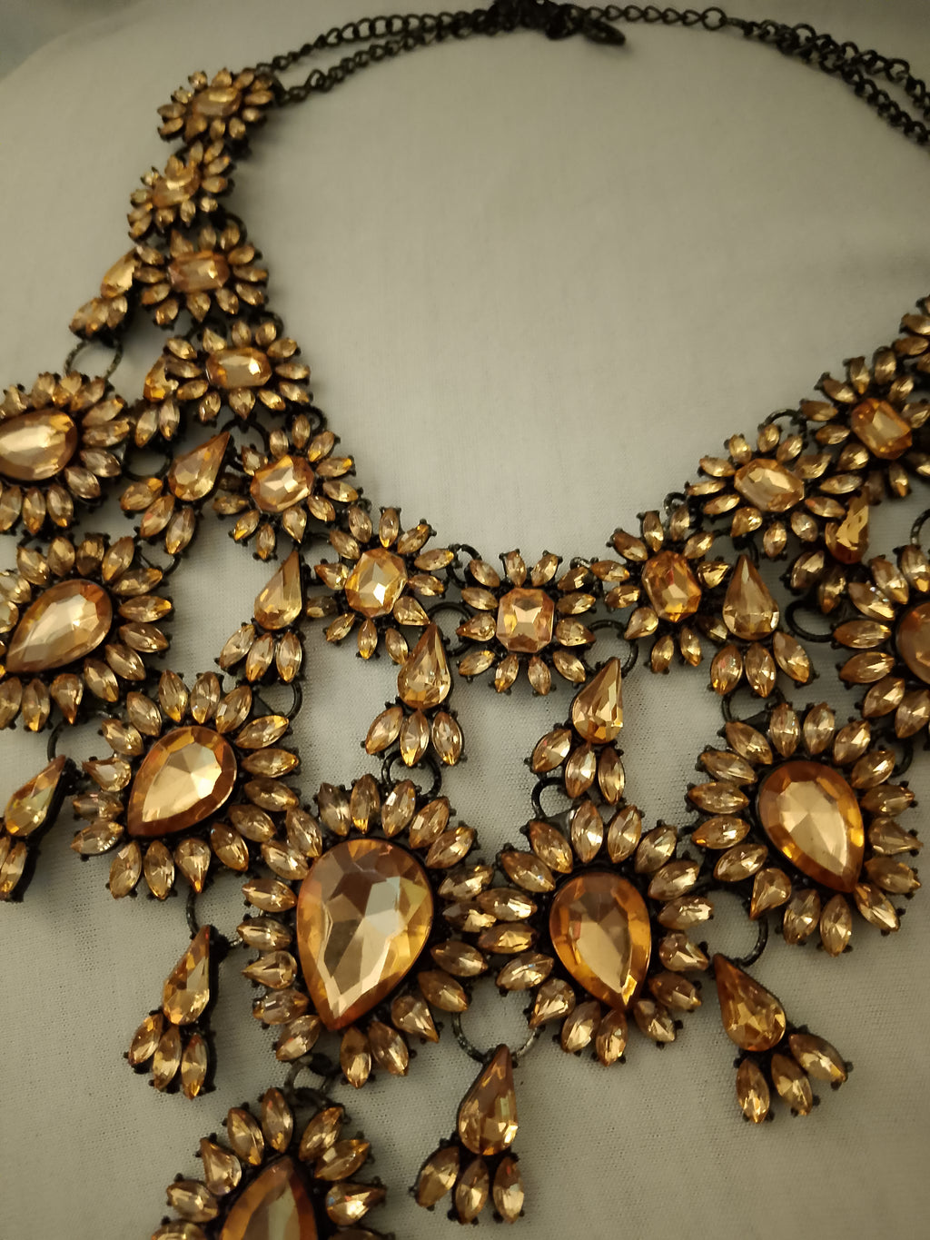 Heirloom Dynasty Chandelier Women's Statement Collar Necklace