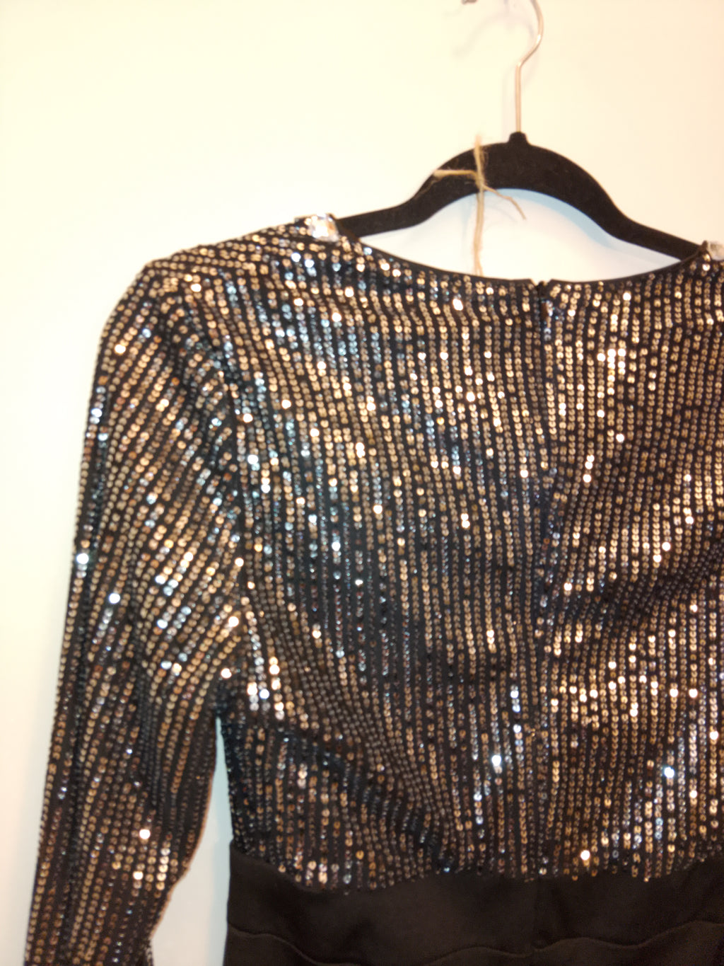 Galactic Cosmic Women's Platinum Black Cocktail Pencil Dress