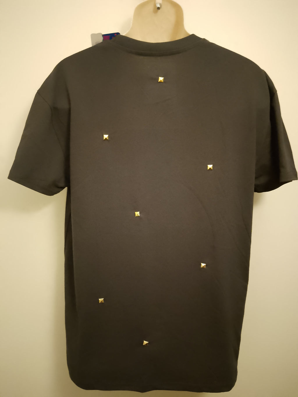 Rock Bottom Men's Short Sleeve Gem Embellished Graphics Tee - Shirt