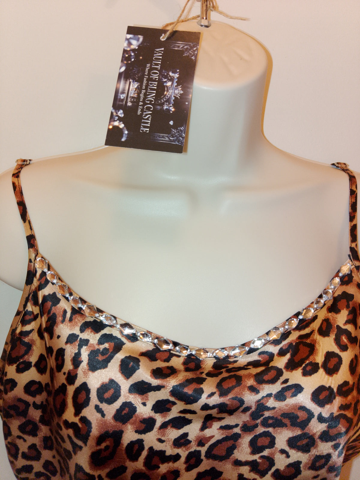Sensual Adventures Women's Leopard Nighty Lingerie