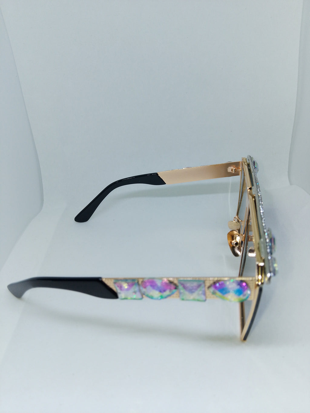 Purple Diamond Rain Unisex Frame Shades Glasses