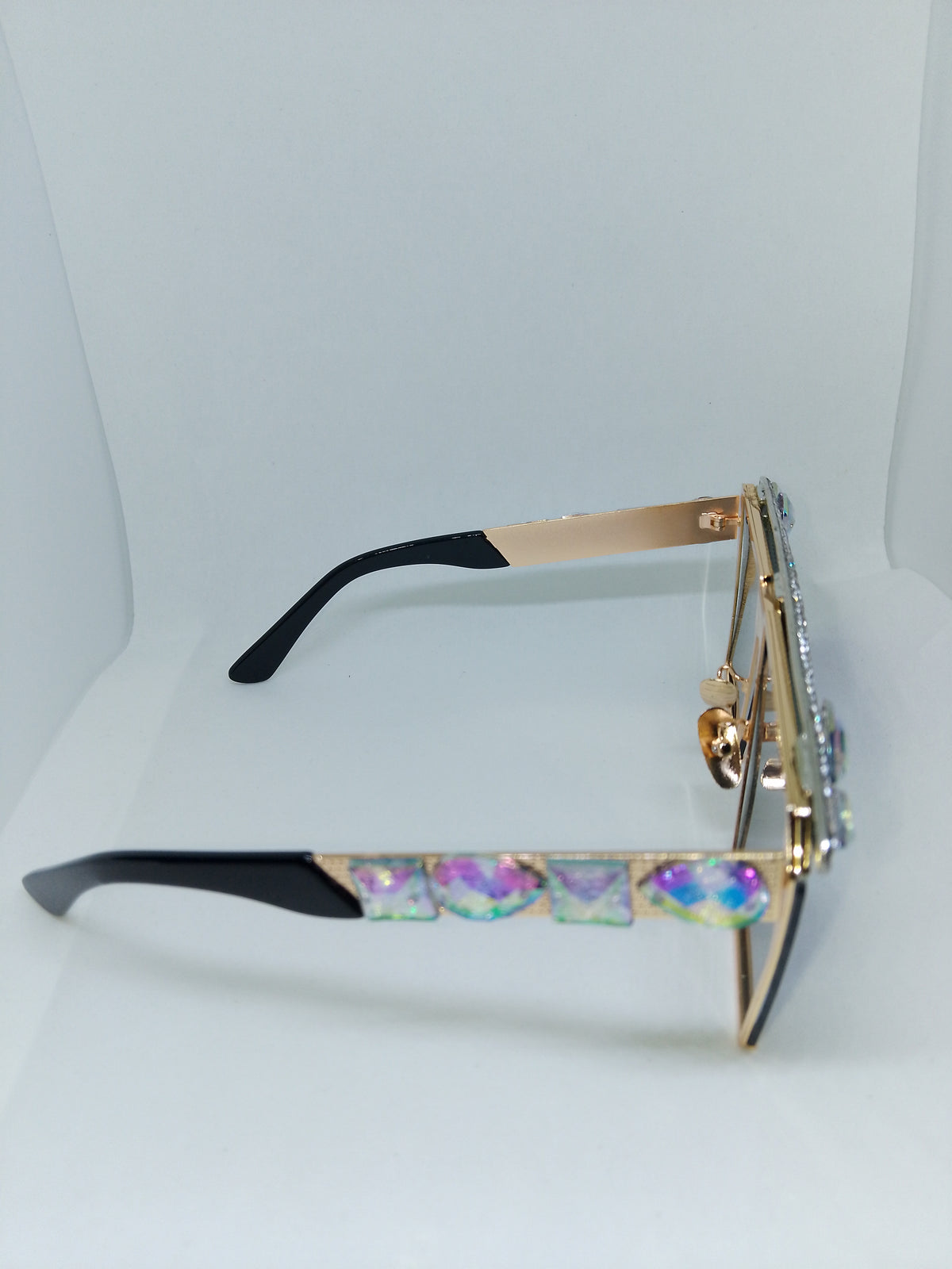 Purple Diamond Rain Unisex Frame Shades Glasses