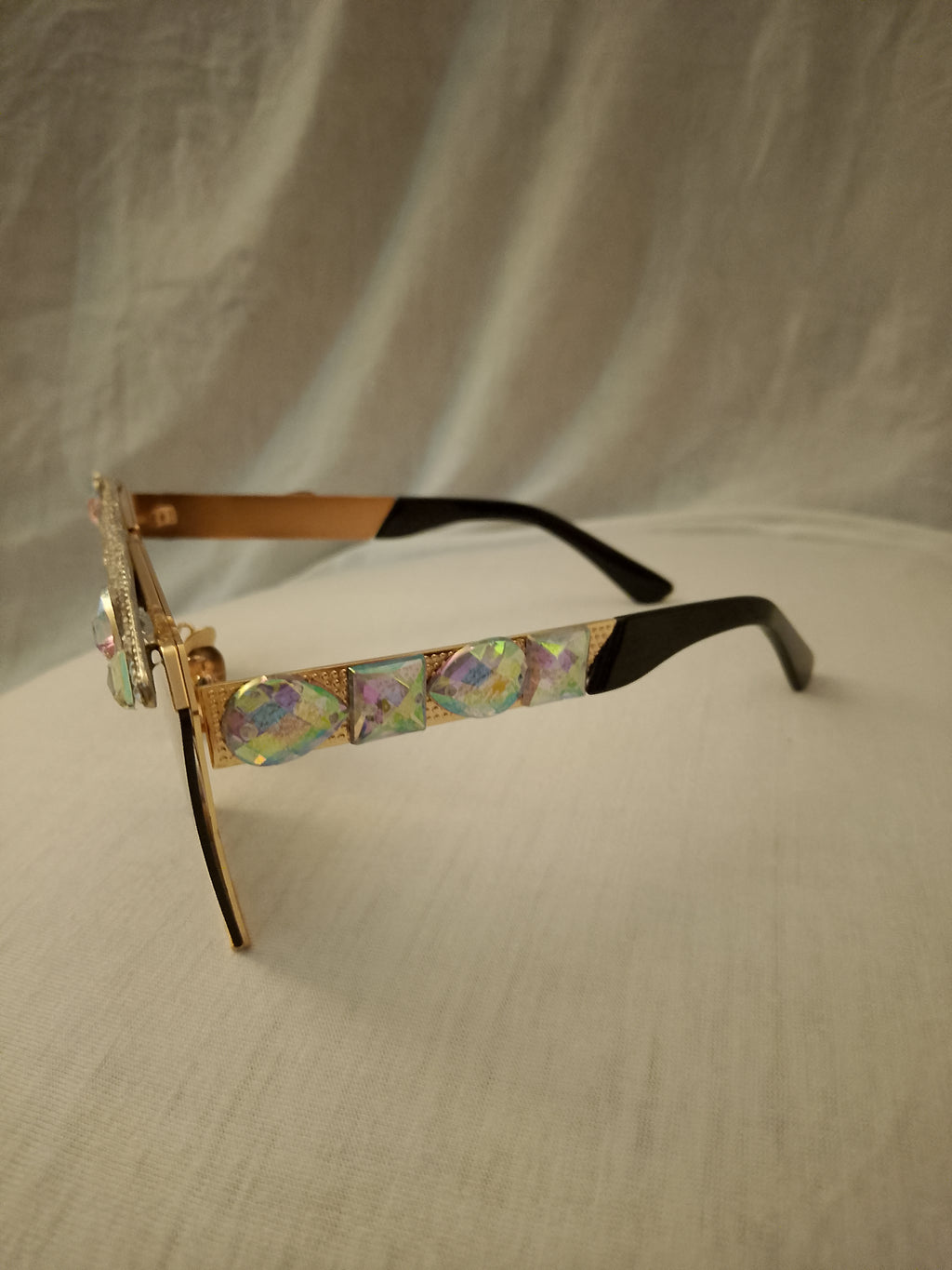 Purple Diamond Rain Unisex Frame Shades Glasses