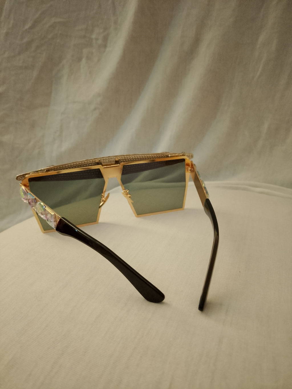 Purple Diamond Rain Unisex Frame Shades Glasses
