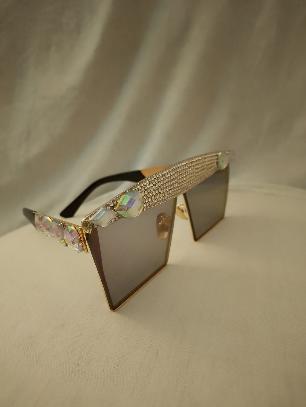 Purple Diamond Rain Unisex Frame Shades Glasses