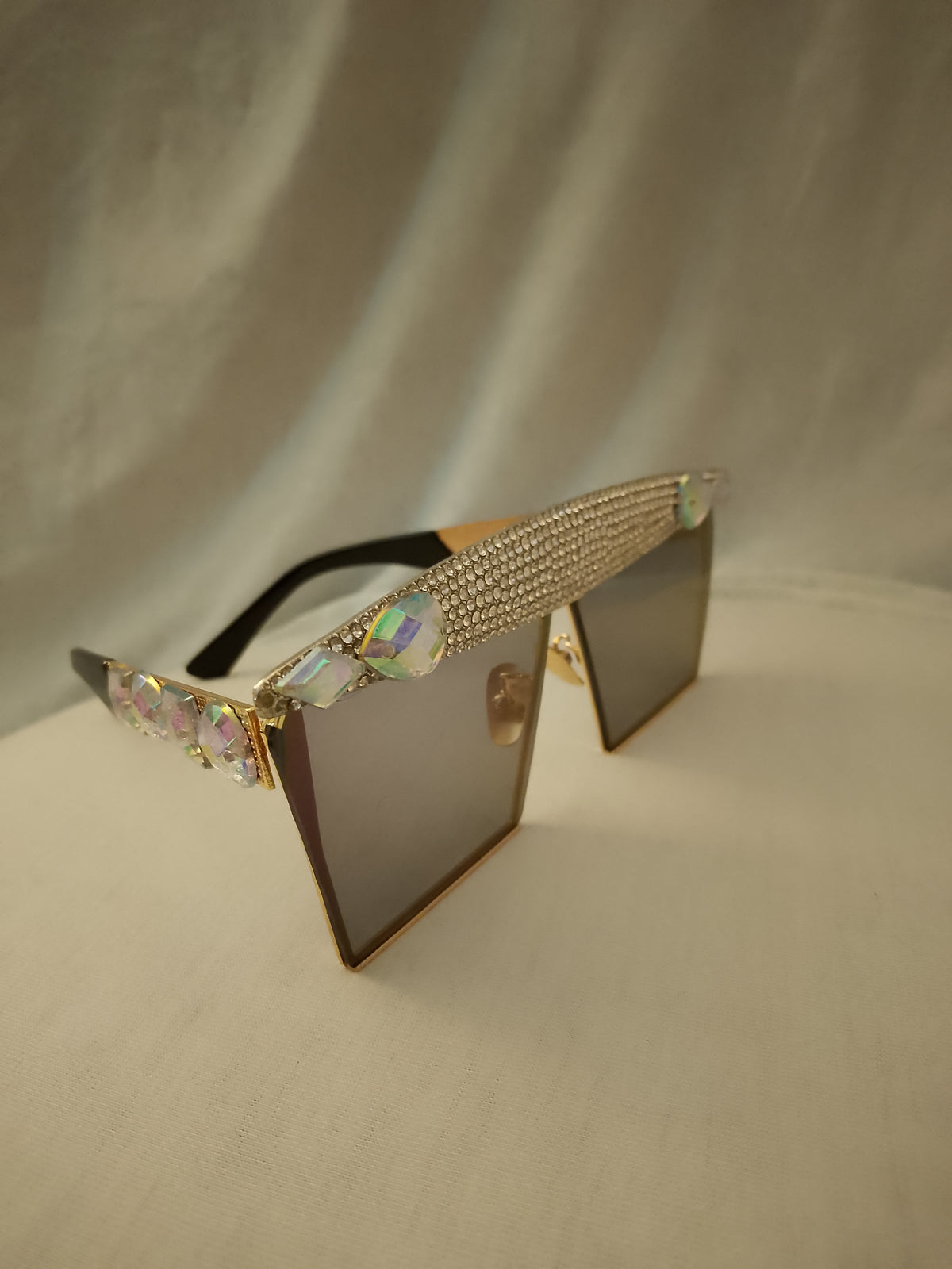 Purple Diamond Rain Unisex Frame Shades Glasses