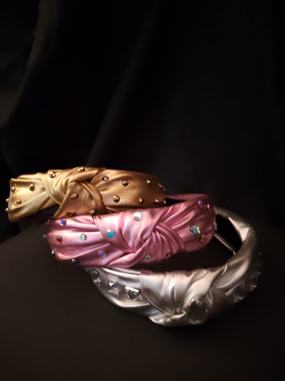 Bonanza Extravaganza Embellished Metallic Headbands