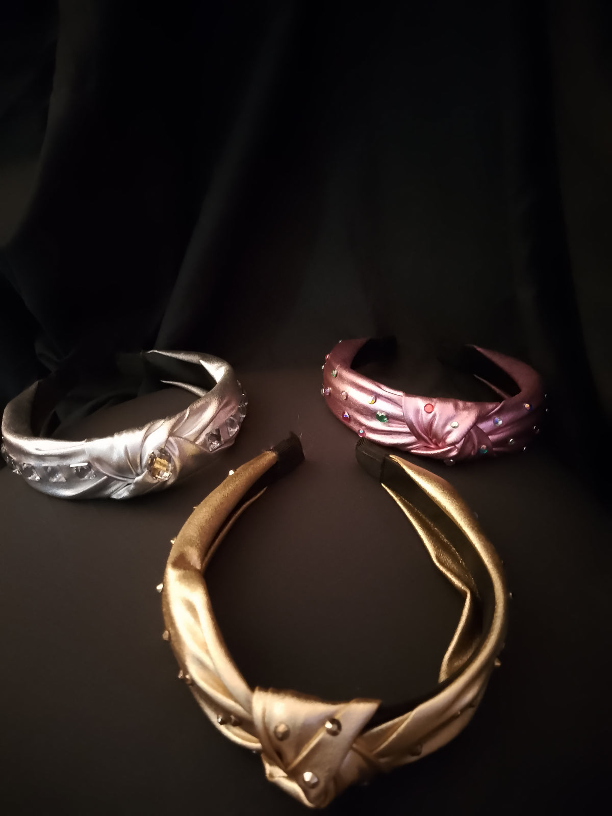 Bonanza Extravaganza Embellished Metallic Headbands