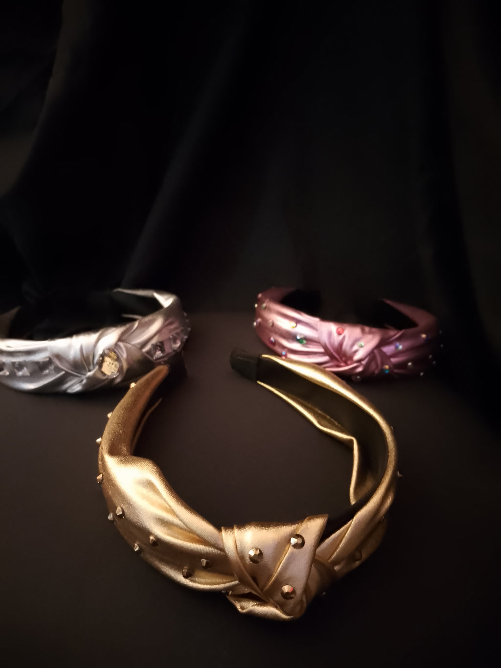 Bonanza Extravaganza Embellished Metallic Headbands