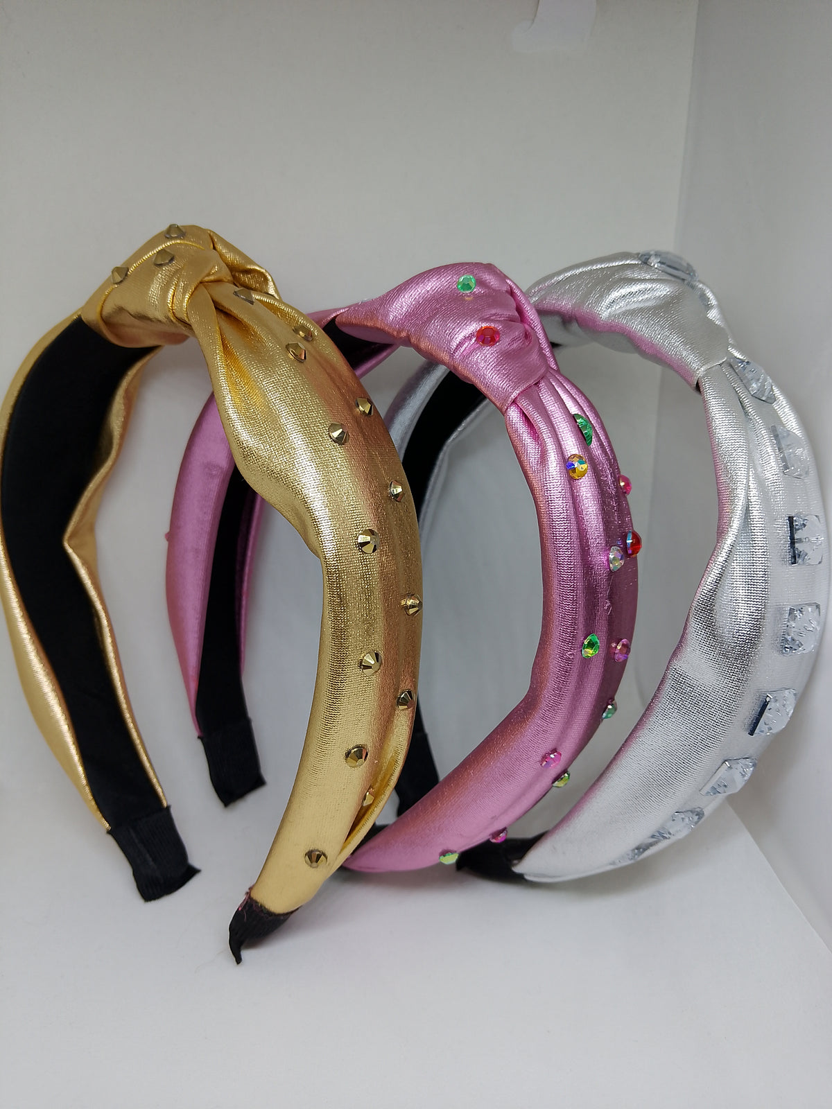 Bonanza Extravaganza Embellished Metallic Headbands